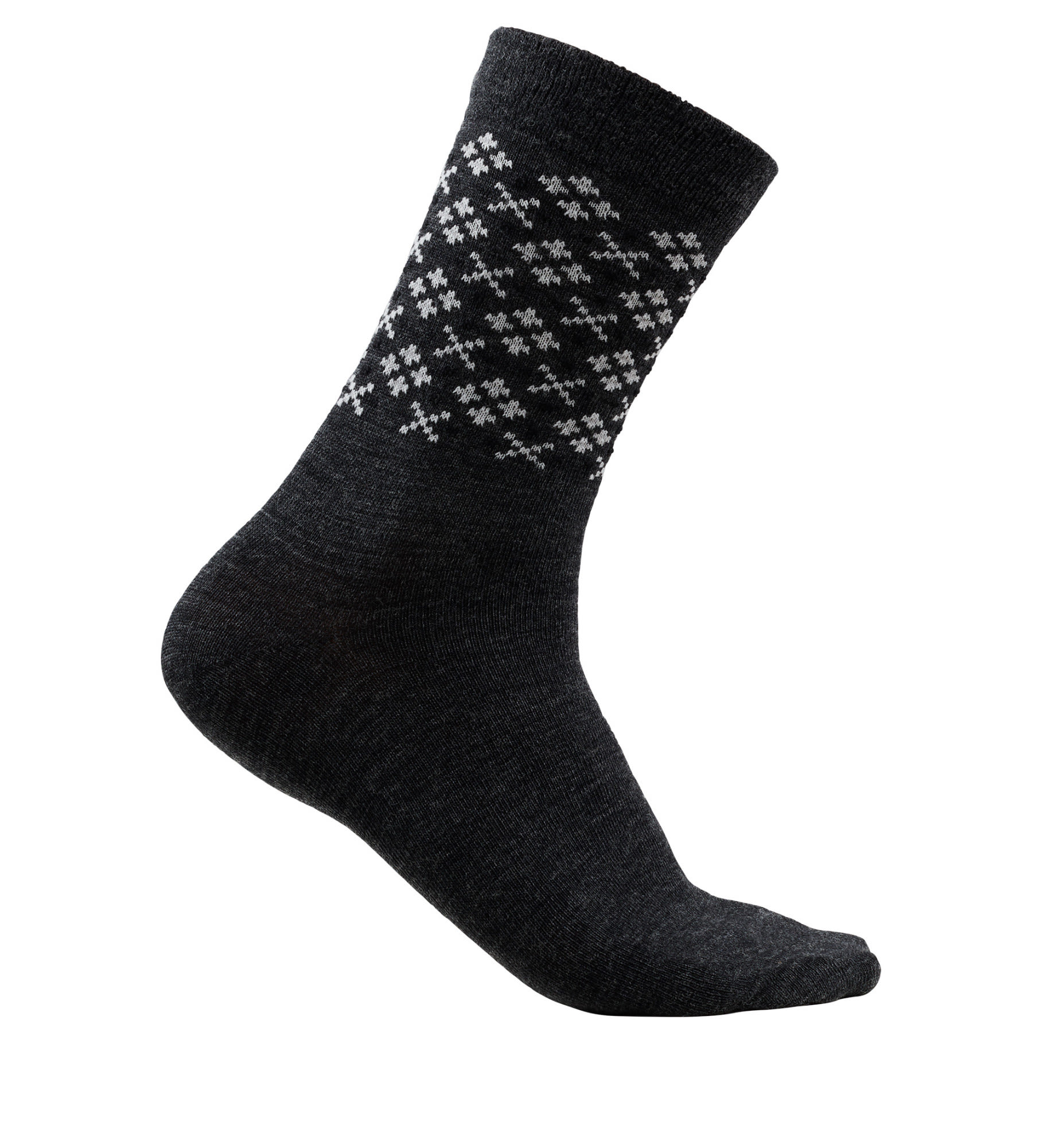 Aclima Designwool Glitre Sock Grau- Merino Wander- und Trekkingsocken- Grsse 36 - 39 - Farbe Alm