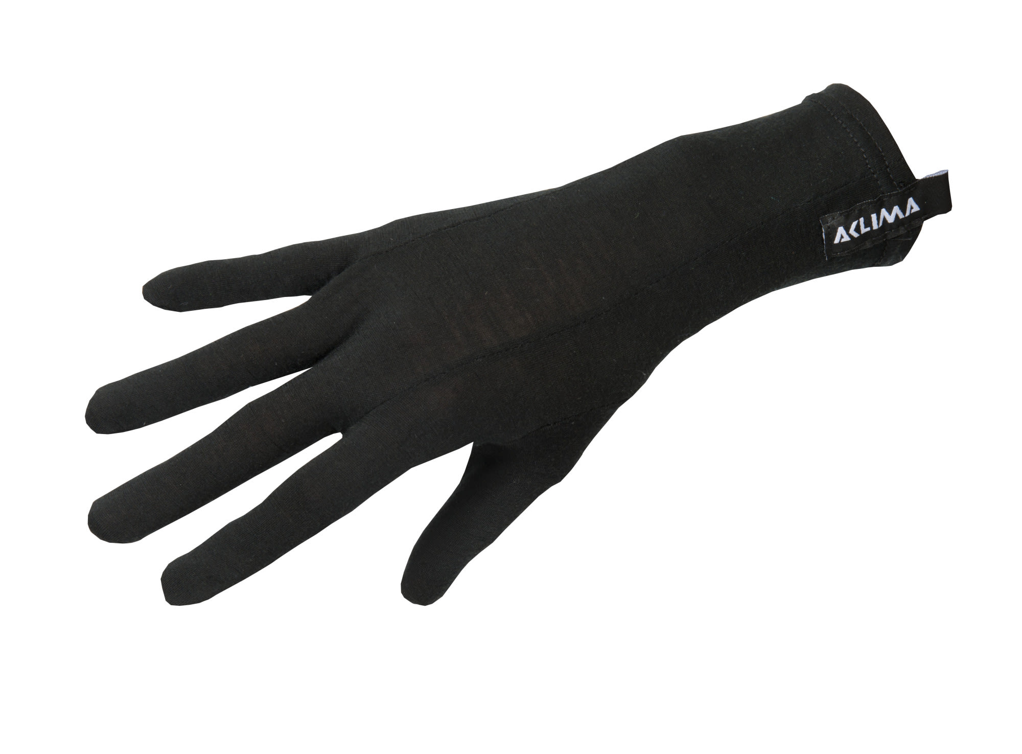 Aclima Lightwool Liner Gloves Schwarz- Merino Fingerhandschuhe- Grsse XS - Farbe Jet Black unter Aclima
