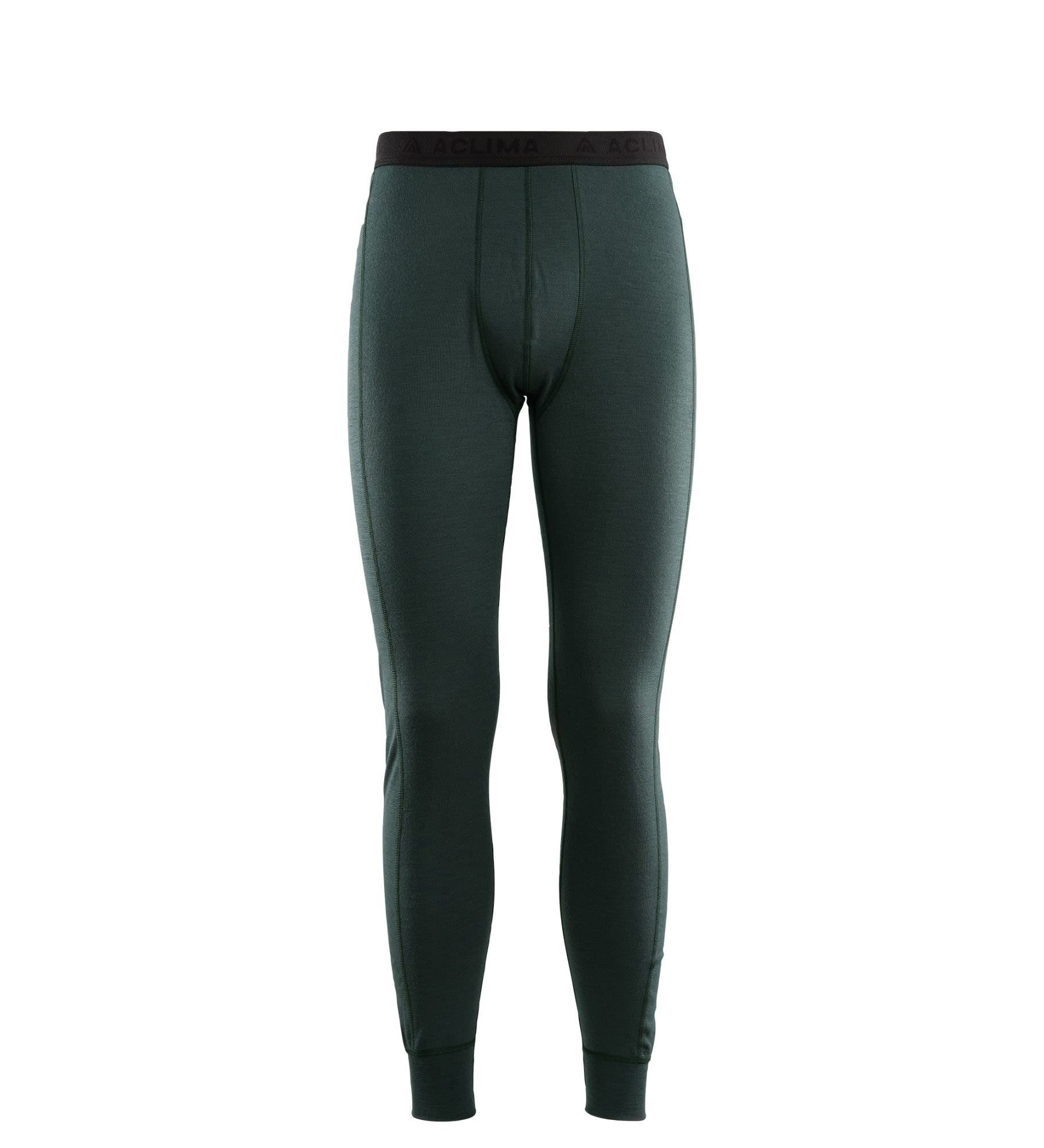 Aclima Warmwool Long Pants Grn- Male Merino Leggings und Tights- Grsse S - Farbe Green Gables