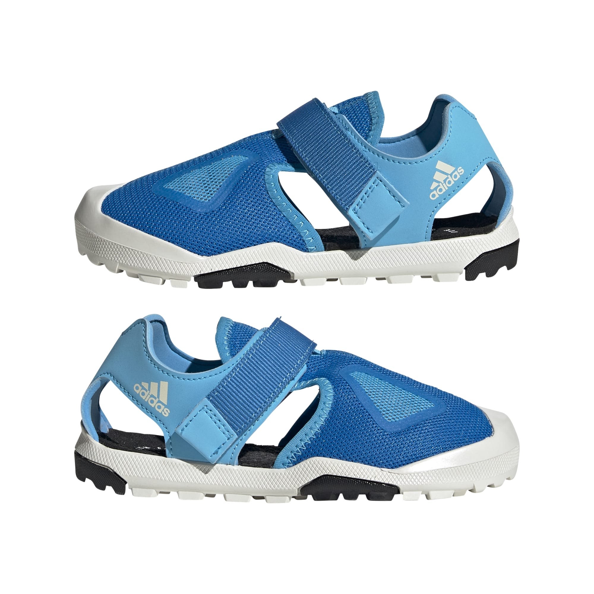 adidas Captain Toey 2-0 Sandal Kids Blau- Sandalen- Grsse EU 36 2-3 - Farbe Blue Rush - Sky Rush - Wonder White