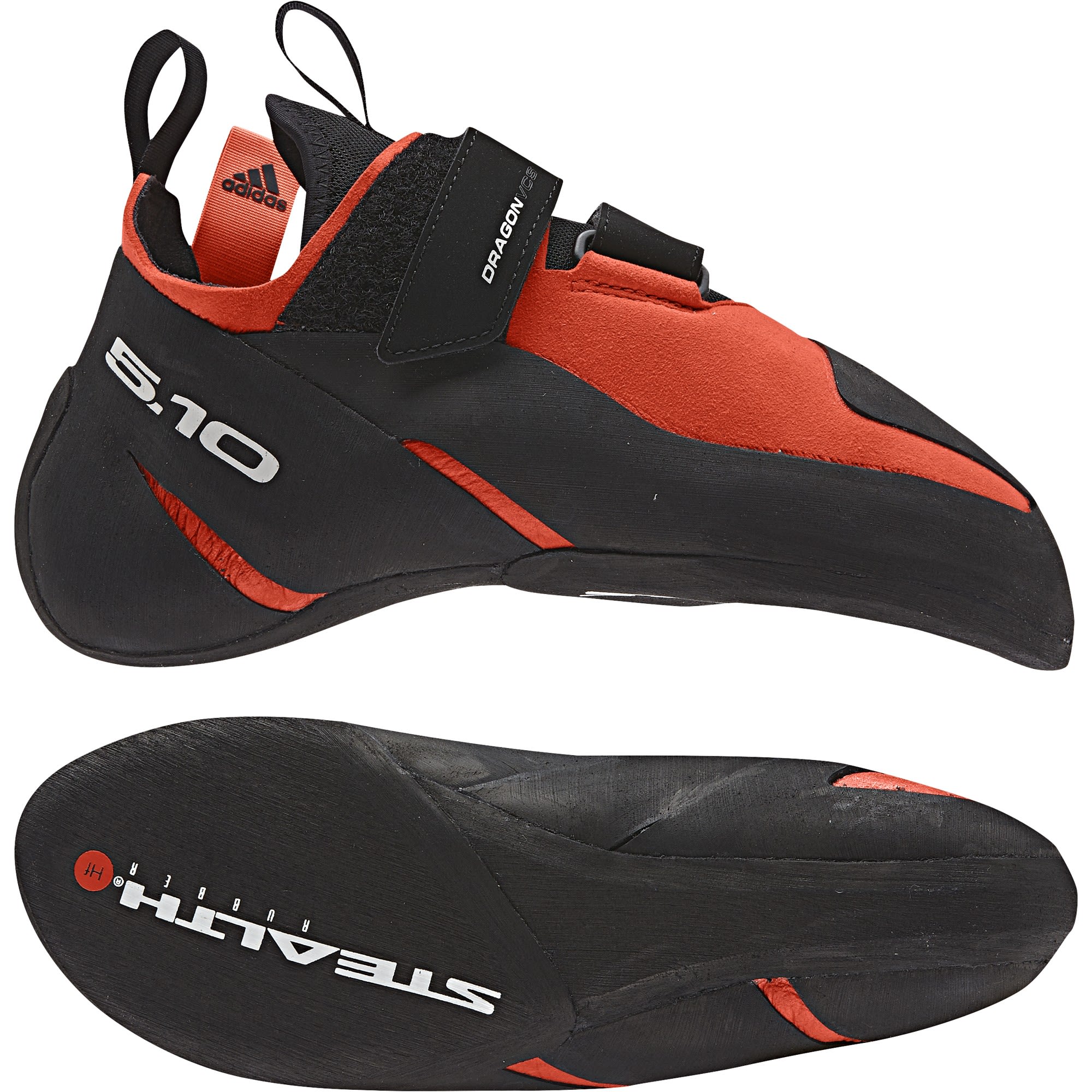 adidas Five Ten Dragon VCS Orange - Schwarz- Male Kletterschuhe- Grsse EU 37 1-3 - Farbe Active Orange - Core Black - Grey One