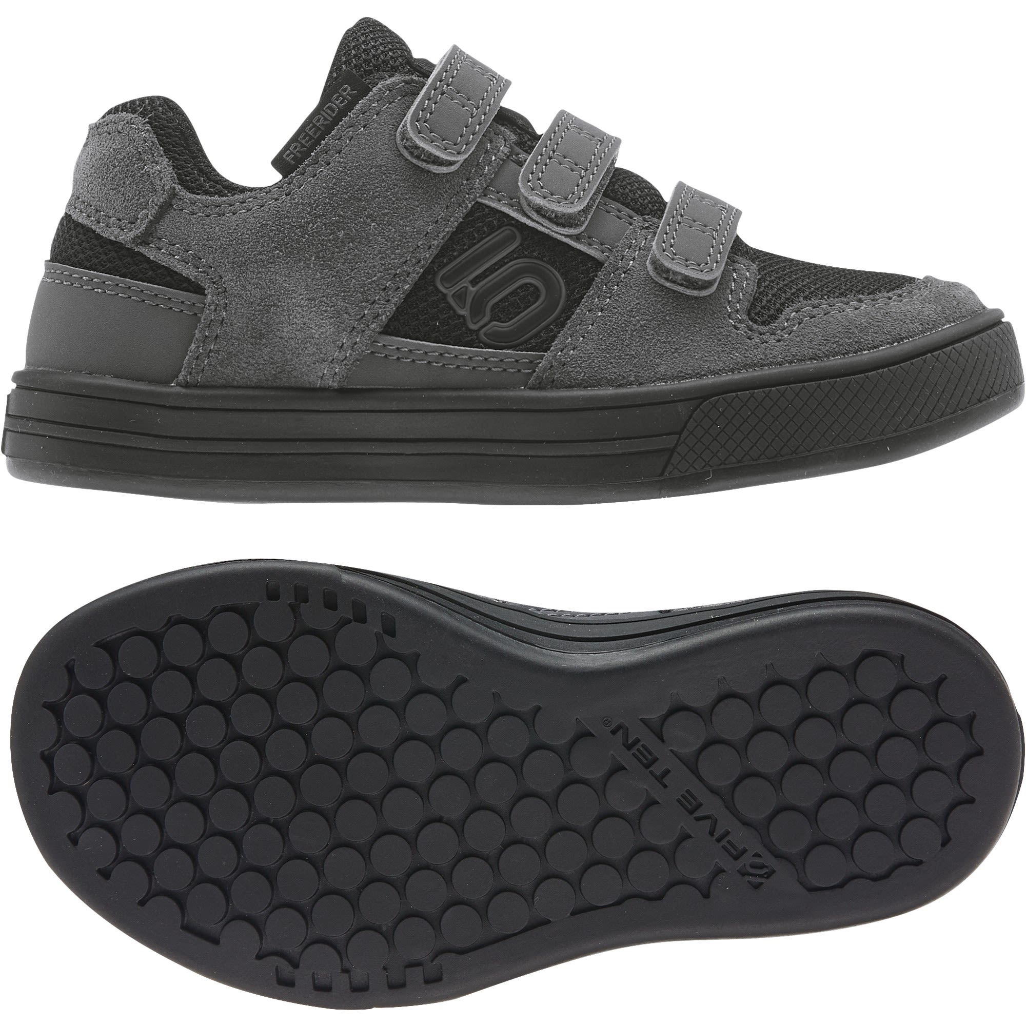 adidas Five Ten Freerider VCS Kids Grau- Freeride- Grsse EU 28-5 - Farbe Grey Five - Core Black - Grey Four
