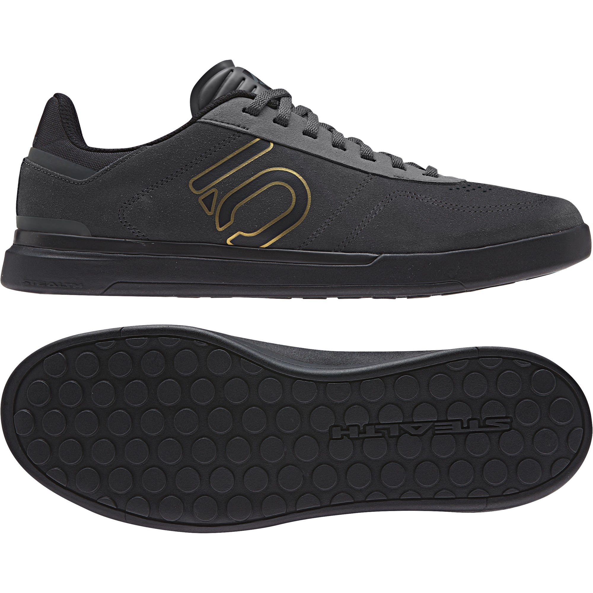 adidas Five Ten Sleuth DLX Grau- Male Freeride- Grsse EU 42 - Farbe Grey Six - Core Black - Matte Gold