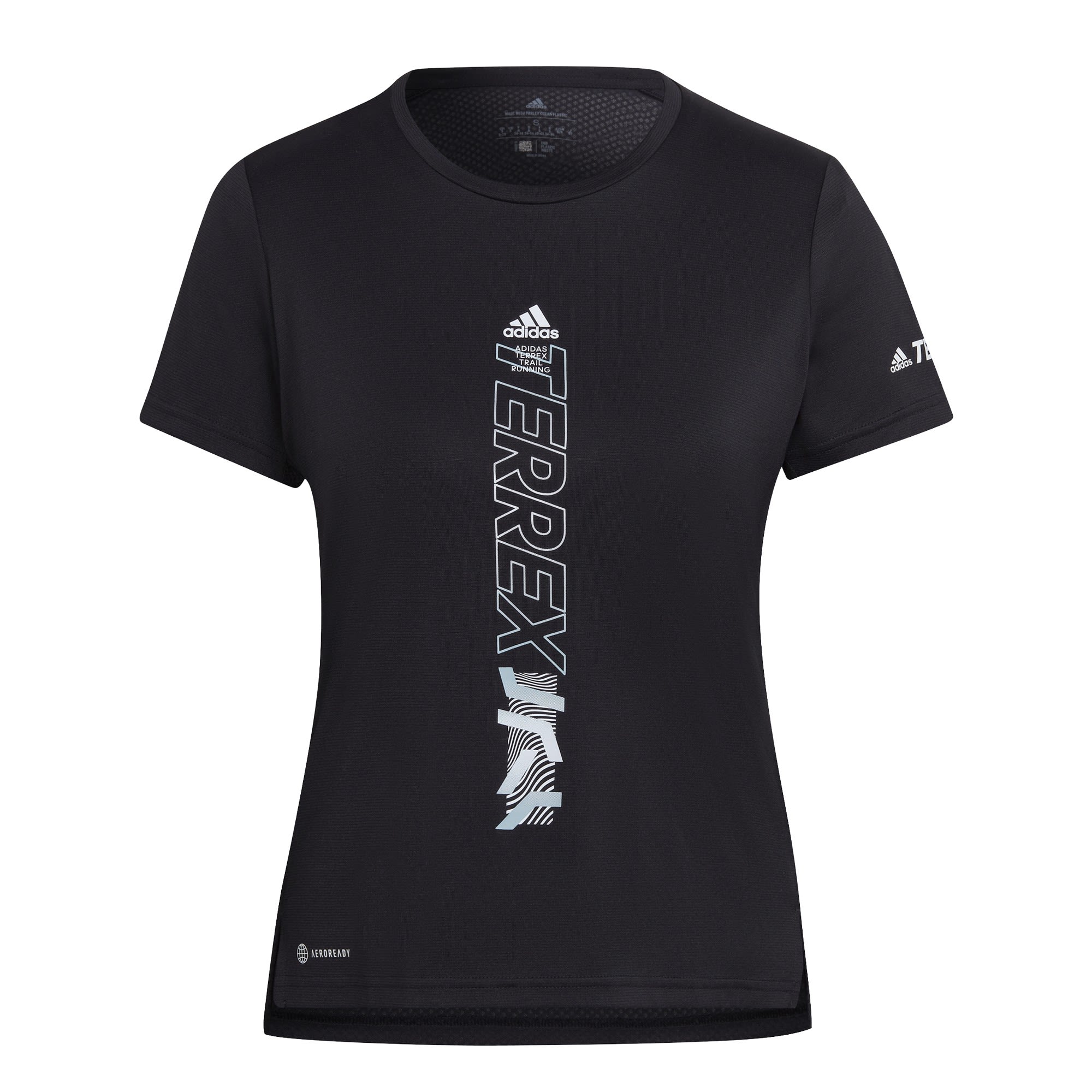 adidas Terrex Agravic Shirt Schwarz- Female T-Shirts- Grsse XL - Farbe Black