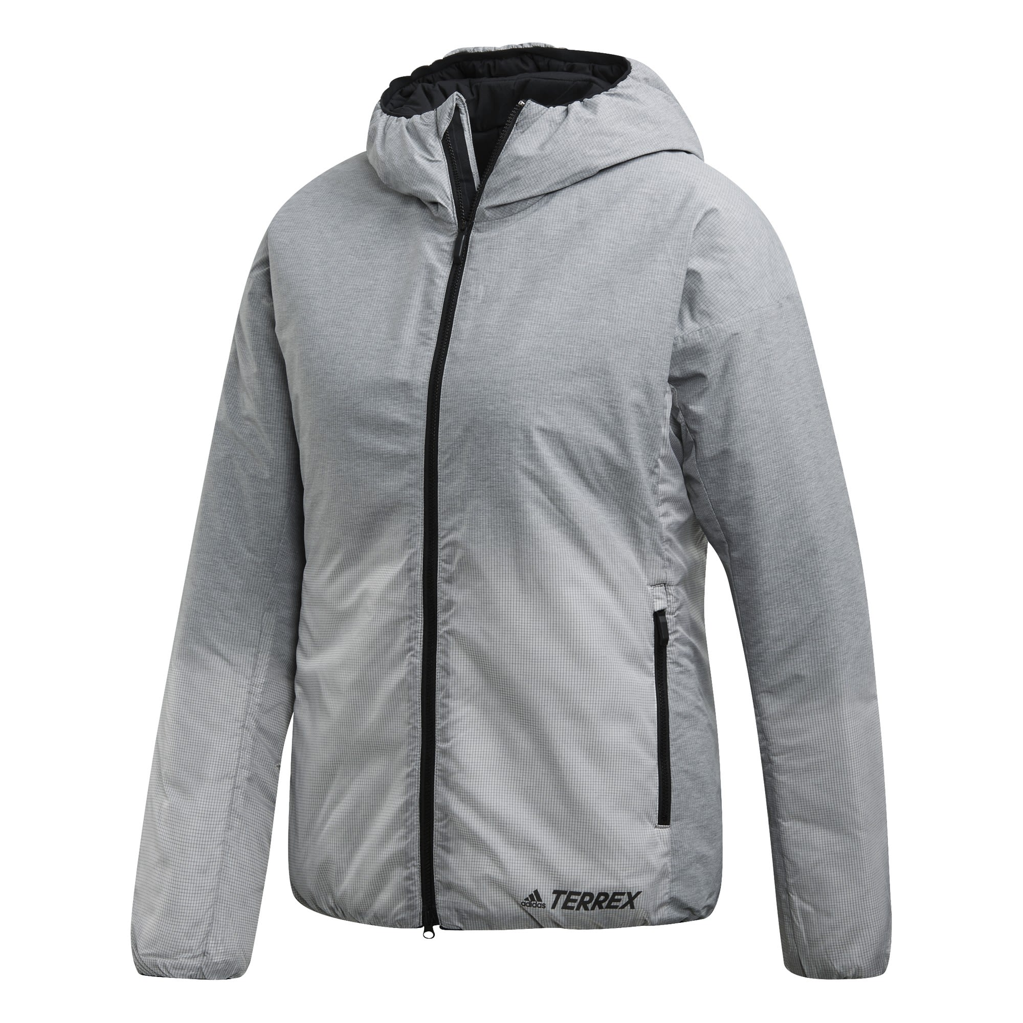adidas Terrex Agravic Windweave Insulated Jacket Grau- Female PrimaLoft(R) Ponchos und Capes- Grsse XS - Farbe Grey Three - White