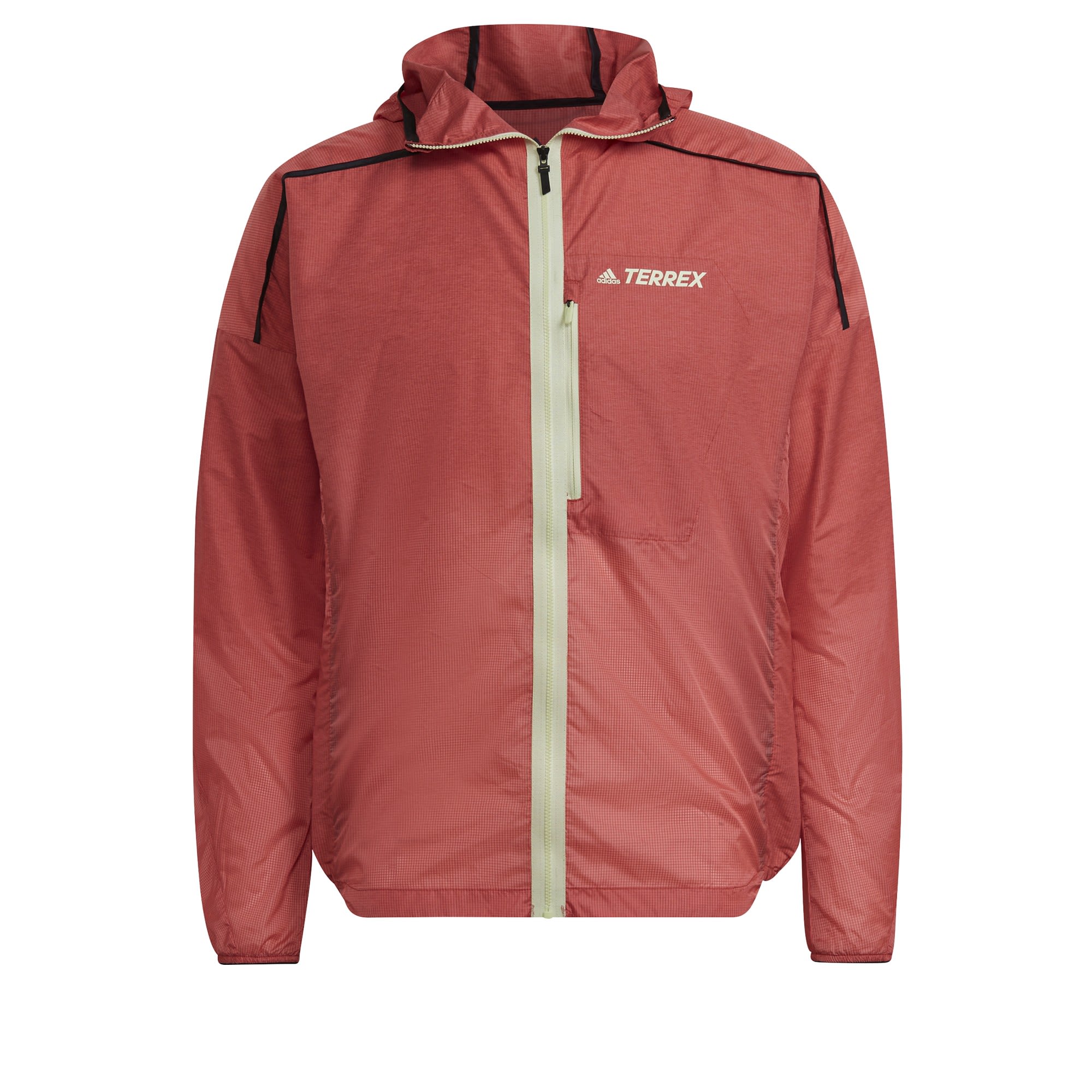 adidas Terrex Agravic Windweave Jacket Rot- Male Ponchos und Capes- Grsse S - Farbe Altered Amber
