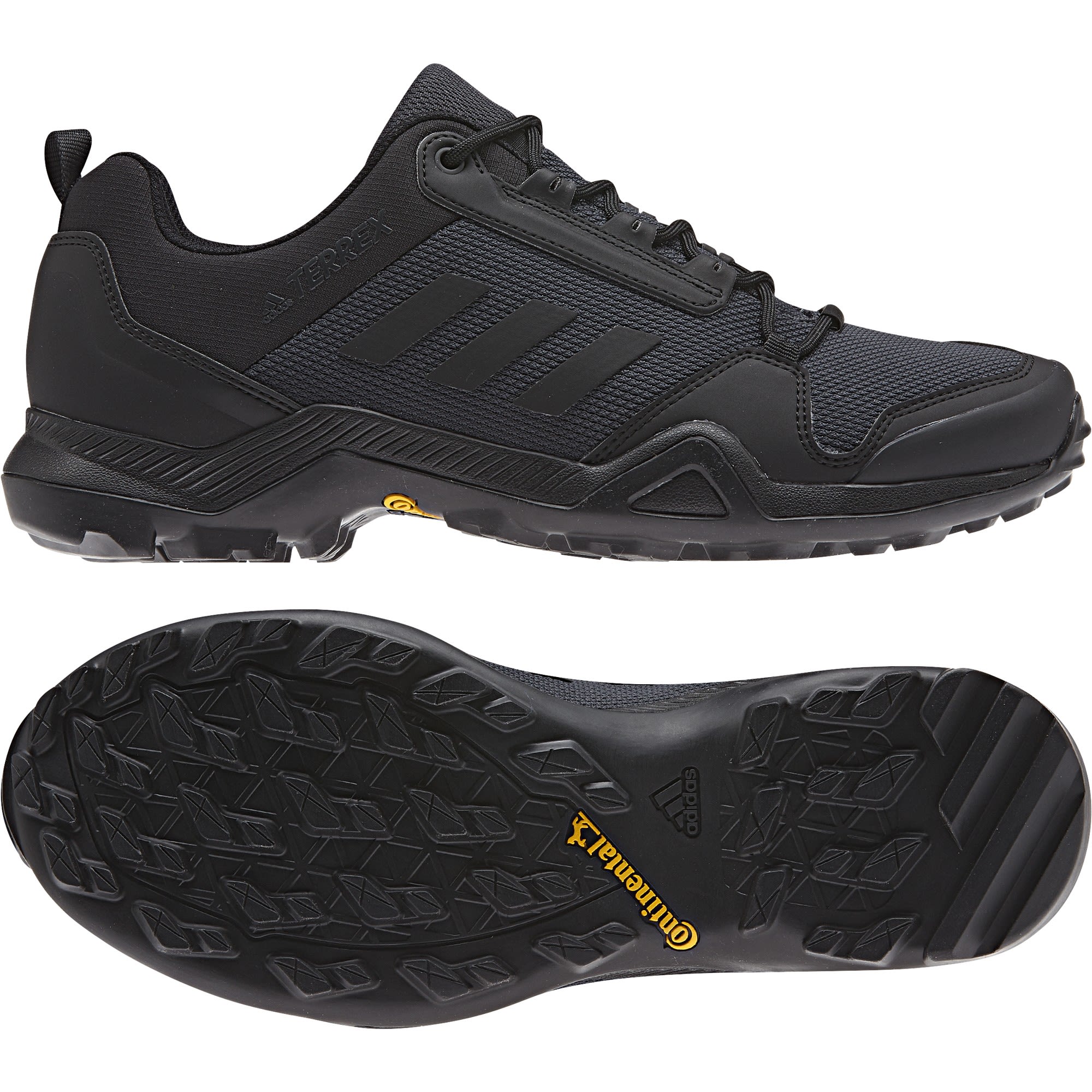 adidas Terrex AX3 Schwarz- Male Hiking- und Approachschuhe- Grsse EU 48 - Farbe Core Black - Core Black - Carbon