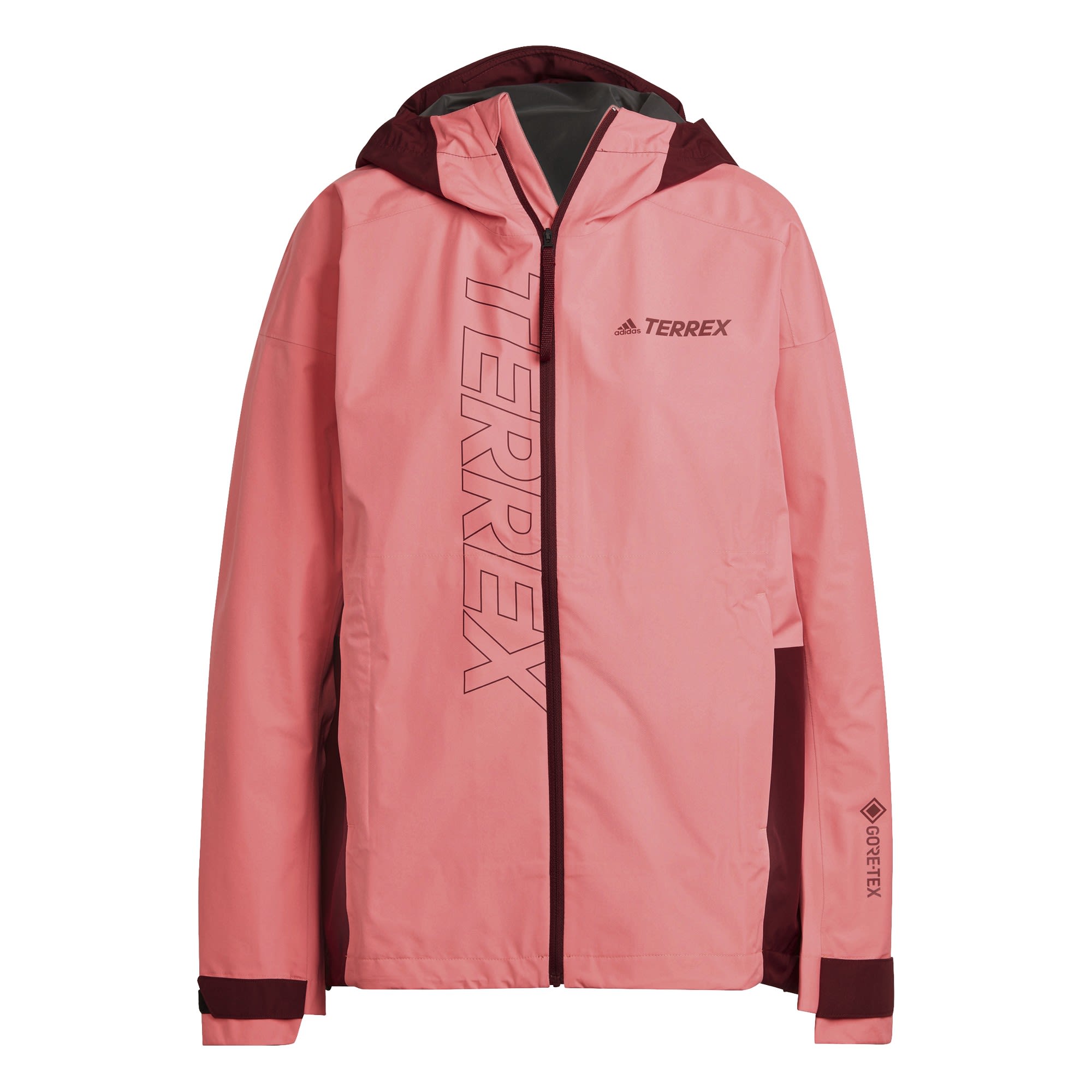 adidas Terrex Gtx(R)(R) Paclite Jacket Pink- Female Gore-Tex(R) Anoraks- Grsse XS - Farbe Acid Red - Shadow Red