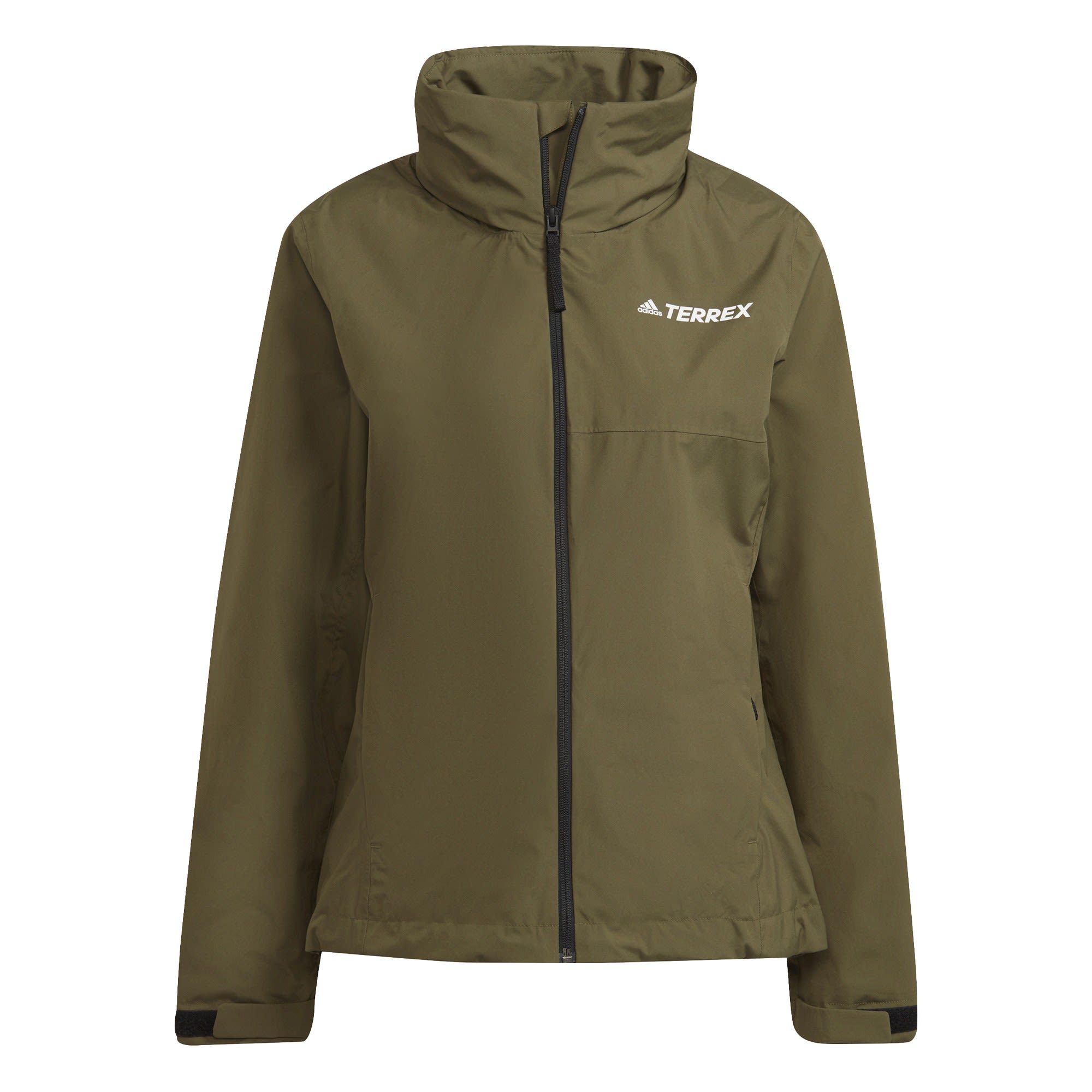 adidas Terrex Multi Rain-RDY Jacket Oliv- Female Regenjacken und Hardshells- Grsse XS - Farbe Focus Olive