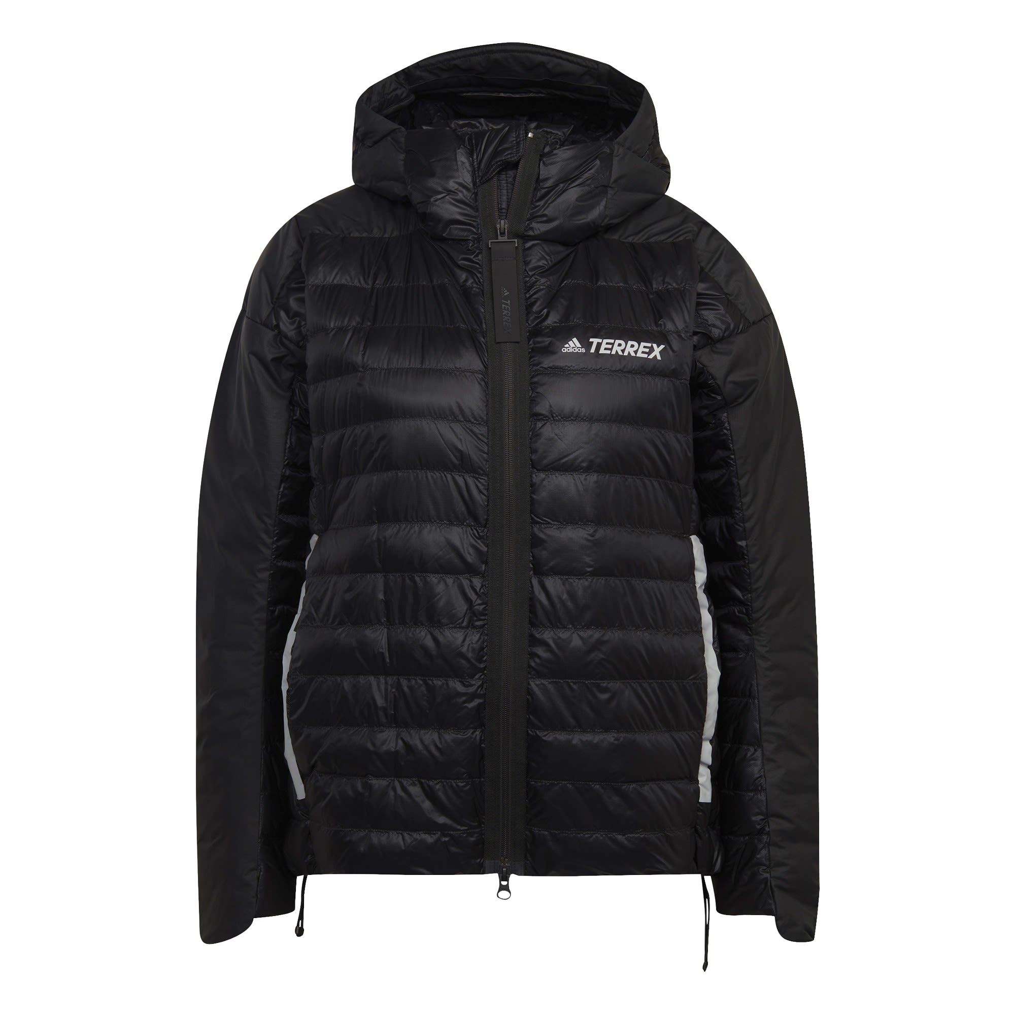 adidas Terrex Myshelter Down Hooded Jacket Schwarz- Female Daunen Isolationsjacken- Grsse M - Farbe Black
