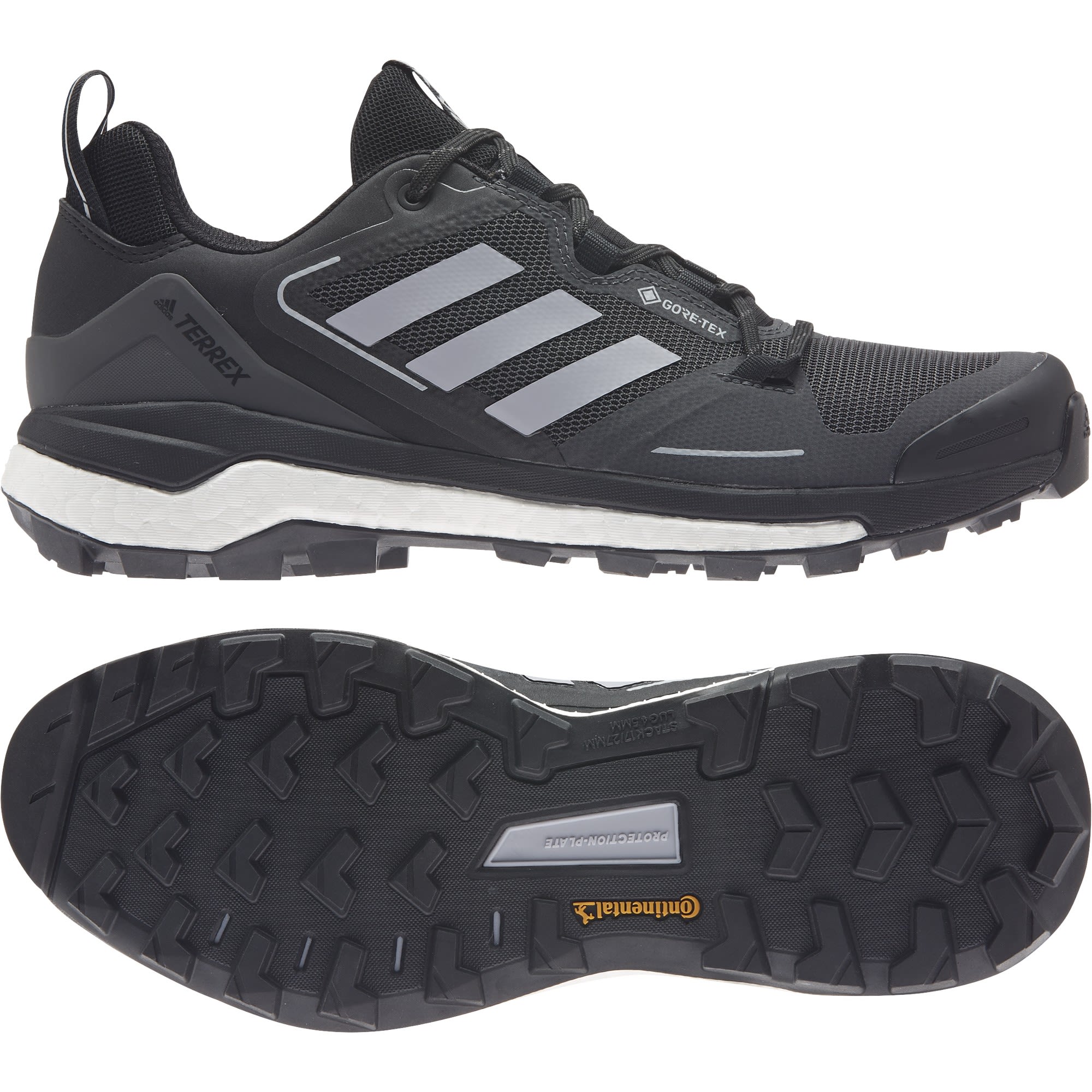 adidas Terrex Skychaser 2 Gtx(R)(R) Schwarz- Male Gore-Tex(R) Hiking- und Approach-Schuhe- Grsse EU 40 2-3 - Farbe Core Black - Grey Four - DGH Solid Grey
