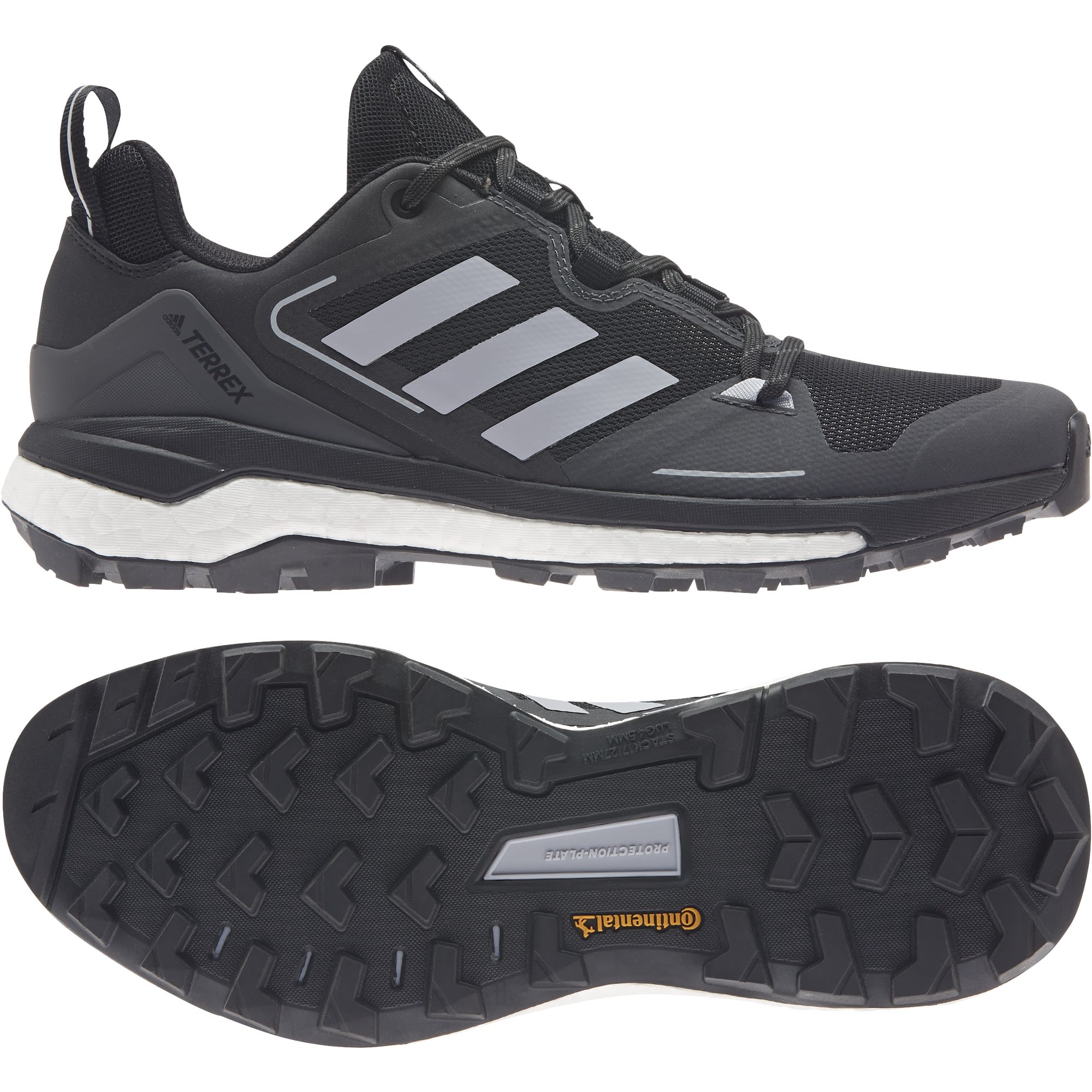 adidas Terrex Skychaser 2 Schwarz- Male Hiking- und Approach-Schuhe- Grsse EU 40 2-3 - Farbe Core Black - Grey Four - DGH Solid Grey