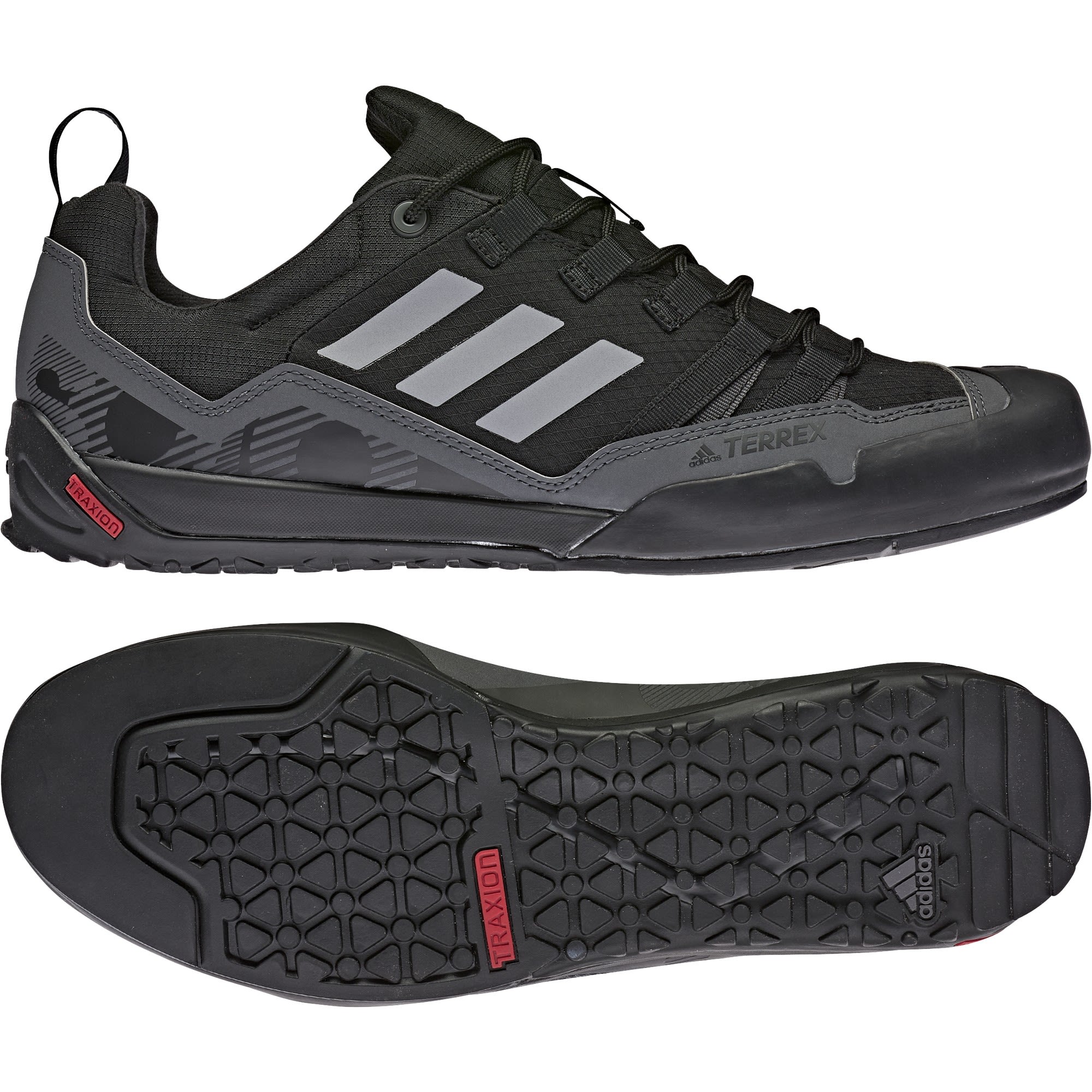 adidas Terrex Swift Solo 2 Schwarz- Male Hiking- und Approach-Schuhe- Grsse EU 36 - Farbe Core Black - Core Black - Grey Three