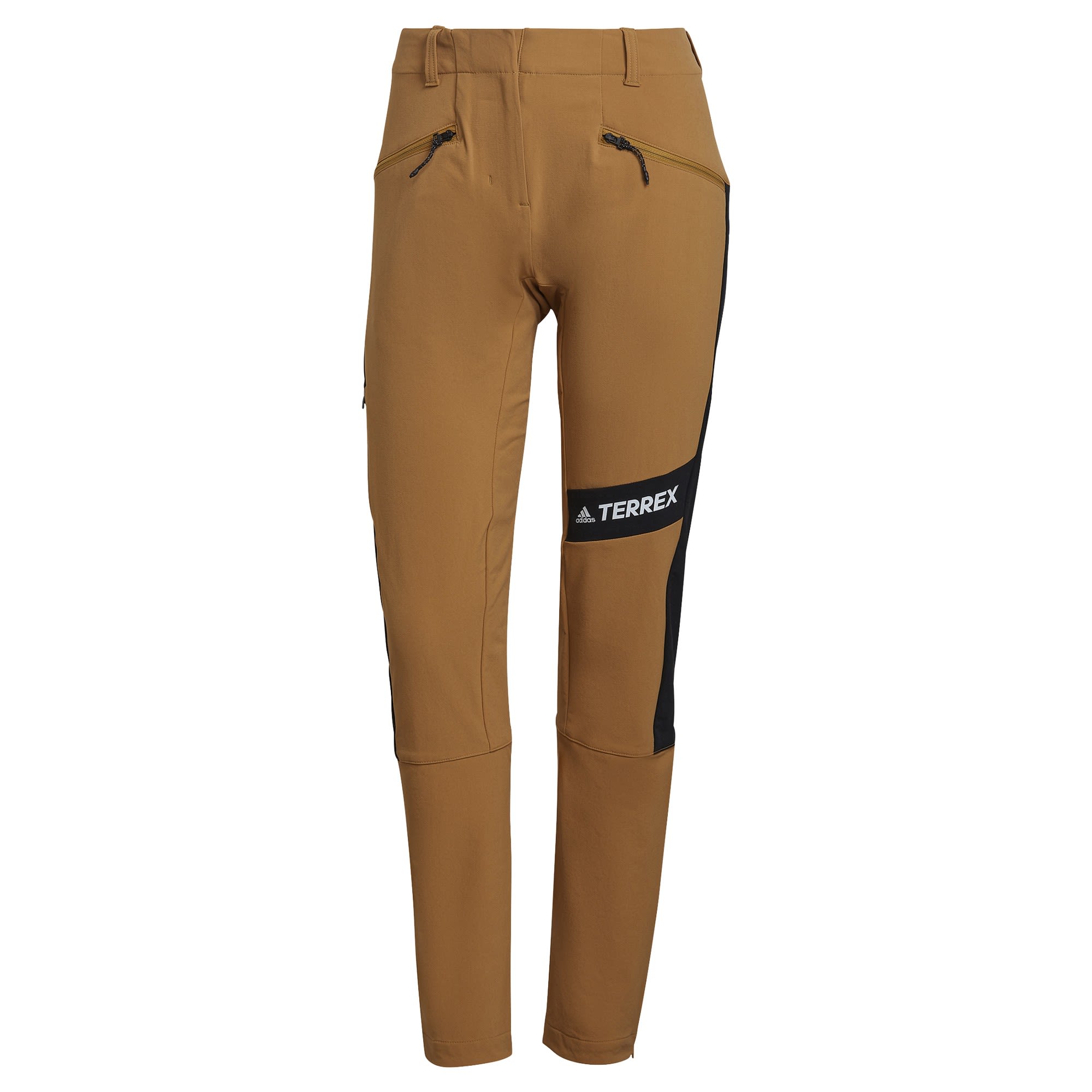 adidas Terrex Techrock Mountaineering Softshell Pants Braun- Female Hosen- Grsse 32 - Regular - Farbe Mesa