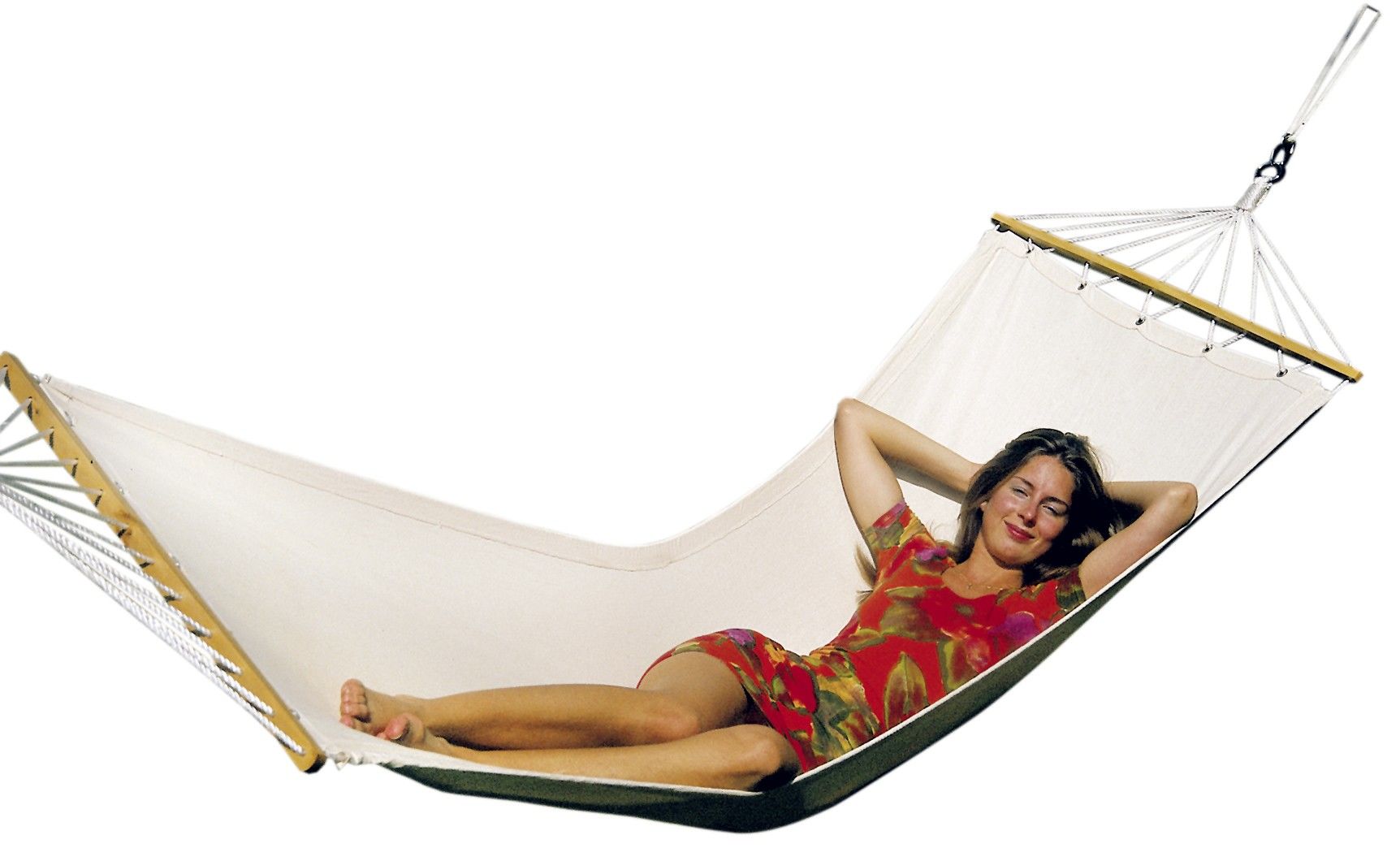 Amazonas Baumwollhngematte Tobago Weiss- Hngematten und -sthle- Grsse One Size - Farbe Nature