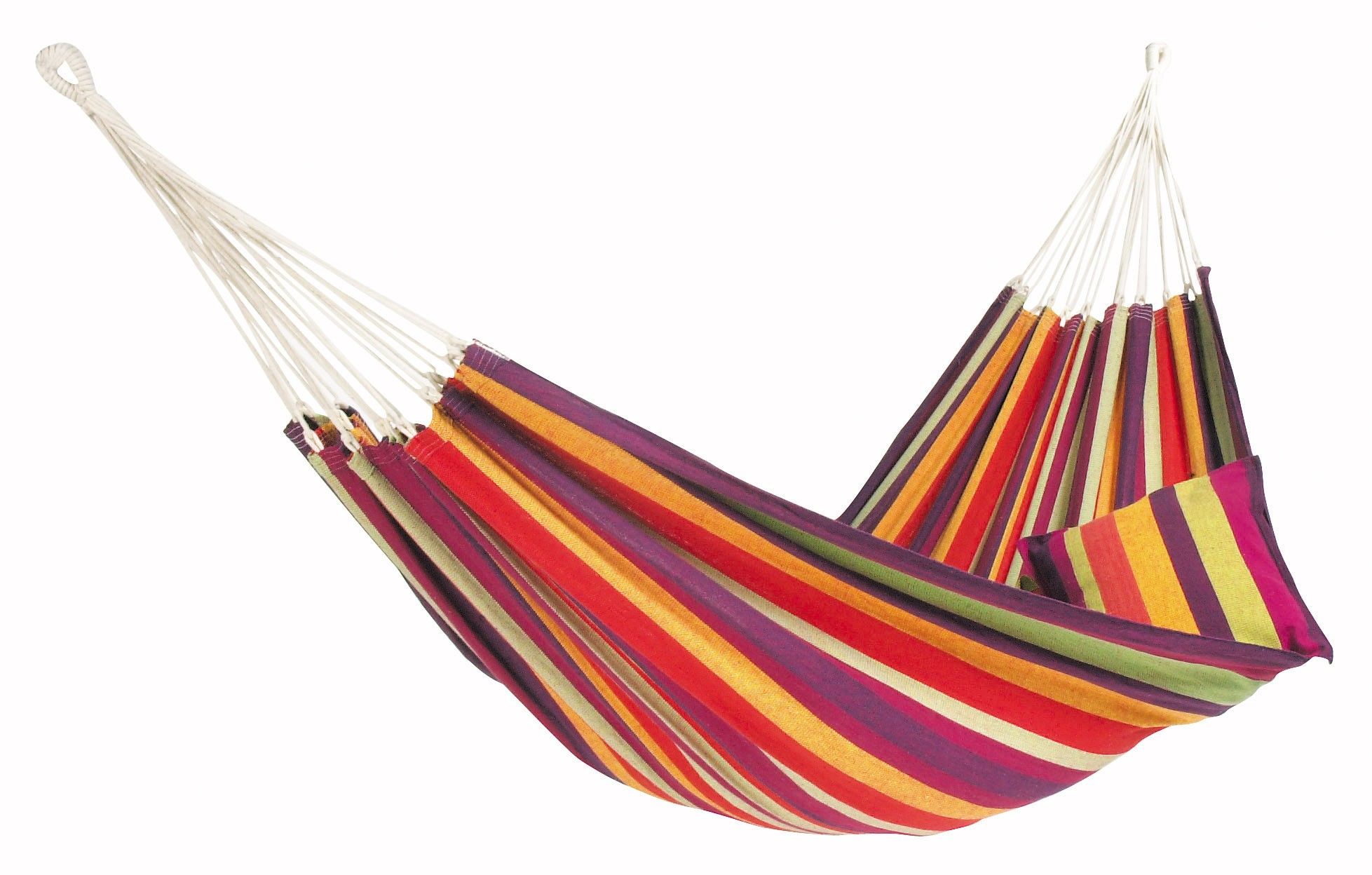 Amazonas Hngematte Lambada Gestreift - Bunt - Rot- Hngematten und -sthle- Grsse One Size - Farbe Tropical