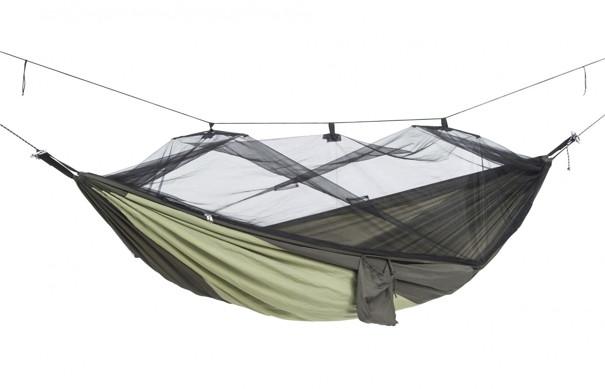 Amazonas Hngematte Moskito Traveller Thermo Grau - Grn- Hngematten und -sthle- Grsse One Size - Farbe Grey - Green