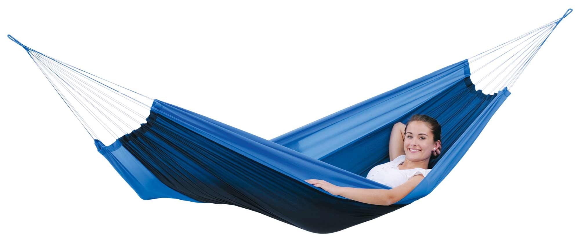 Amazonas Leichthngematte Silk Traveller Blau- Hngematten und -sthle- Grsse One Size - Farbe Ocean