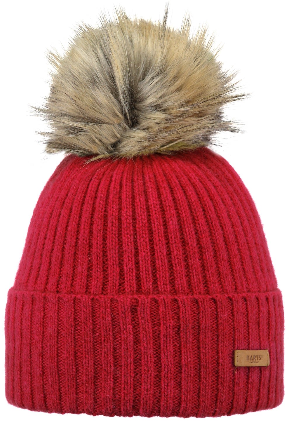 Barts Augusti Beanie Rot- Female Kopfbedeckungen- Grsse One Size - Farbe Red