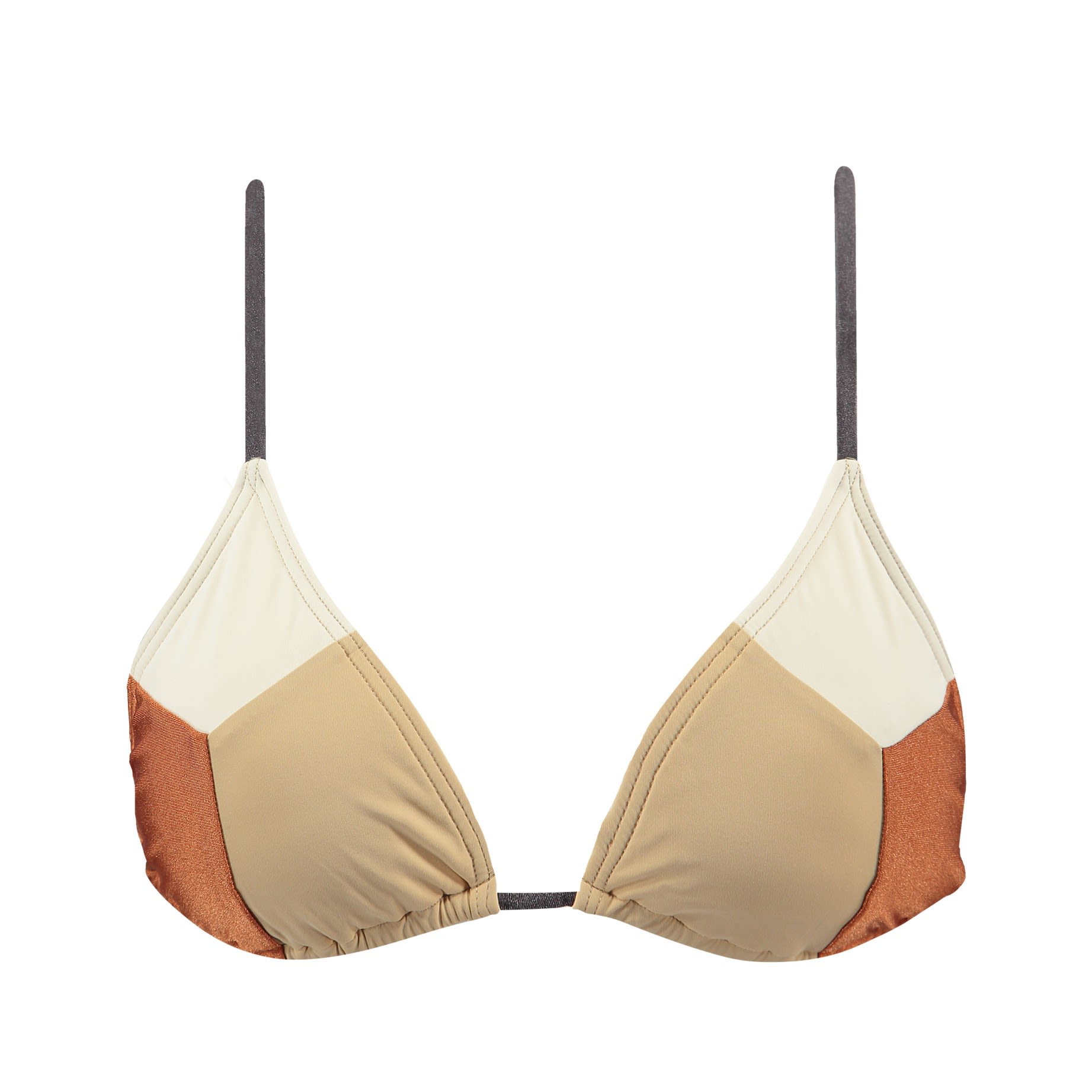Barts Como Triangle Braun- Female Bade-Oberteile- Grsse 34 - Farbe Rust