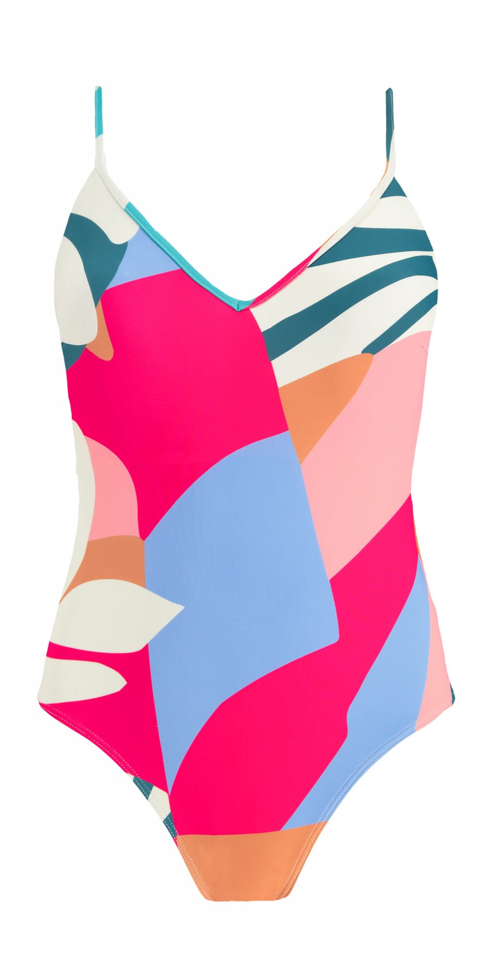 Barts Congee V-Neck ONE Piece Bunt- Female Bademode- Grsse 36 - Farbe White