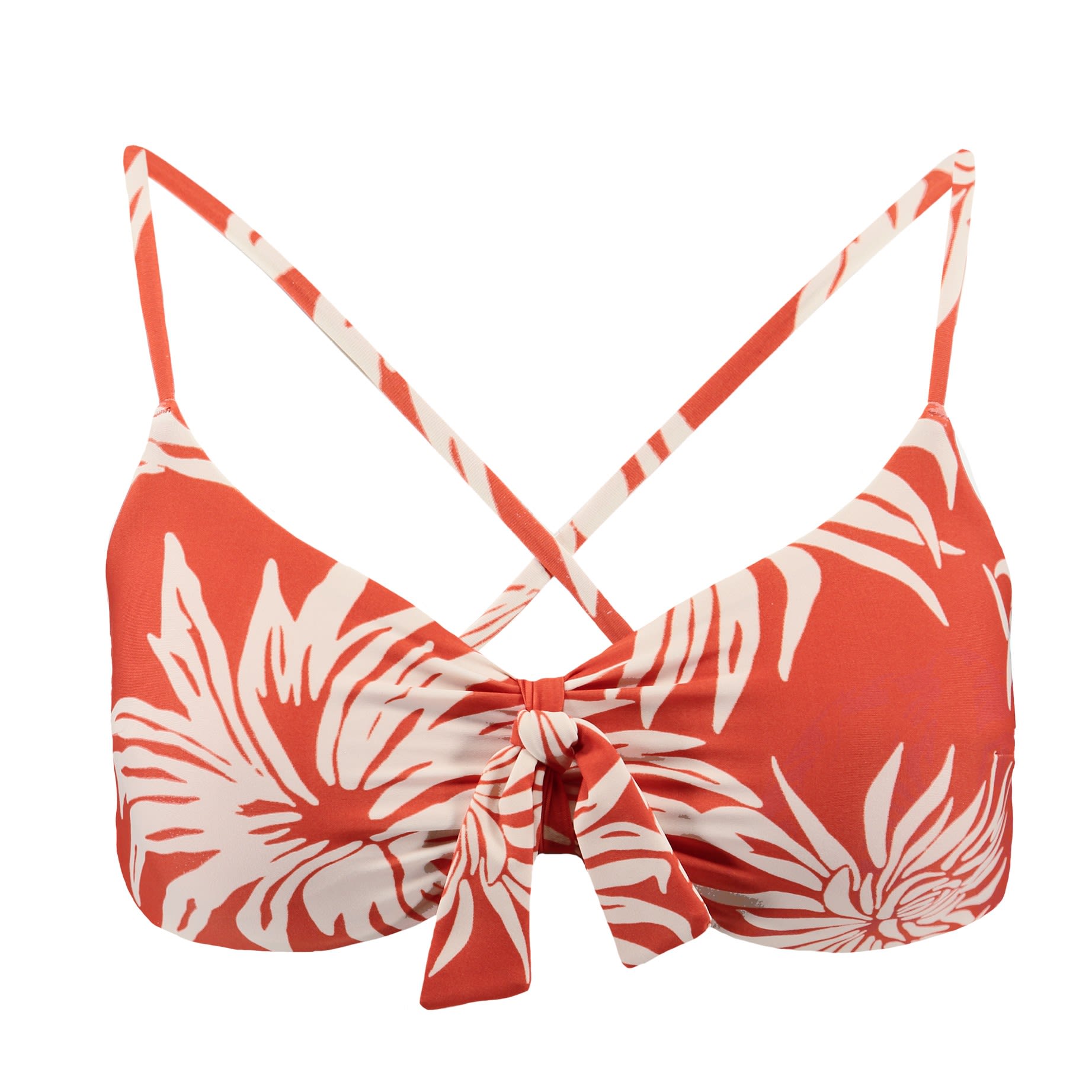 Barts Deltia Crop Top Orange- Female Bade-Oberteile- Grsse 34 - Farbe Rust