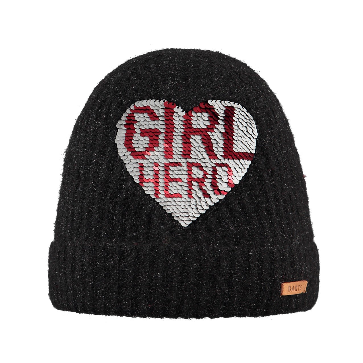Barts Kids Spaerkle Beanie Schwarz- Kopfbedeckungen- Grsse 53 - Farbe Black