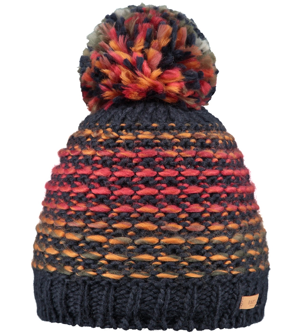 Barts Myonet Beanie Bunt - Blau- Female Kopfbedeckungen- Grsse One Size - Farbe Army