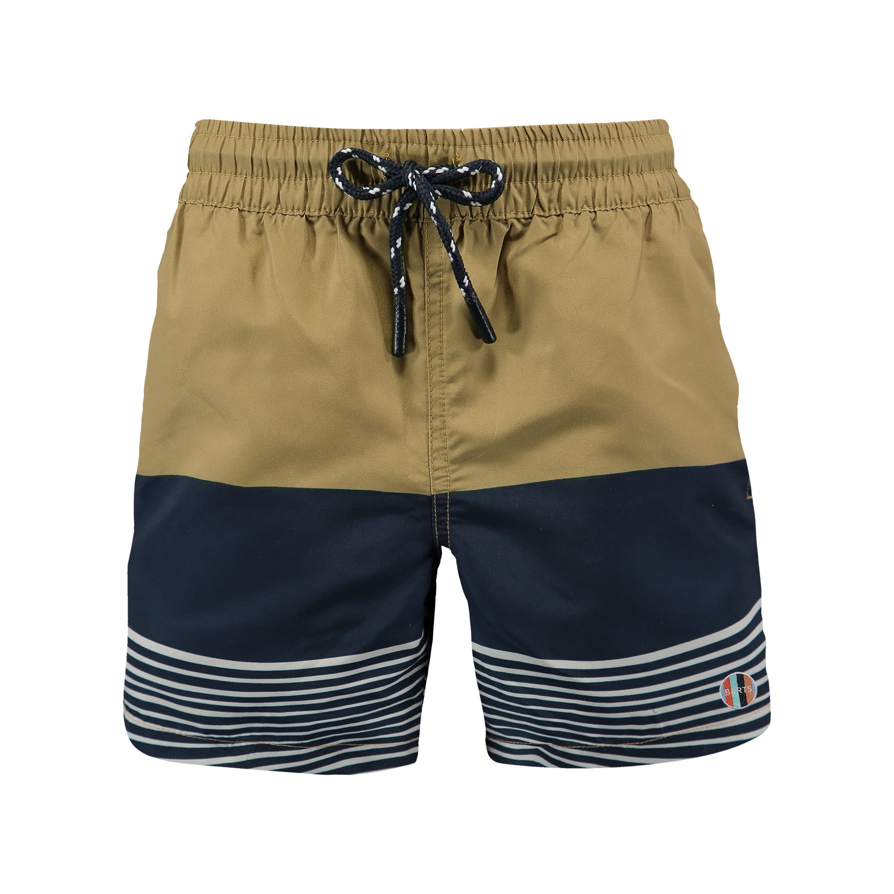 Barts Newoll Shorts Colorblock - Blau - Braun- Male Unterteile- Grsse S - Farbe Brown