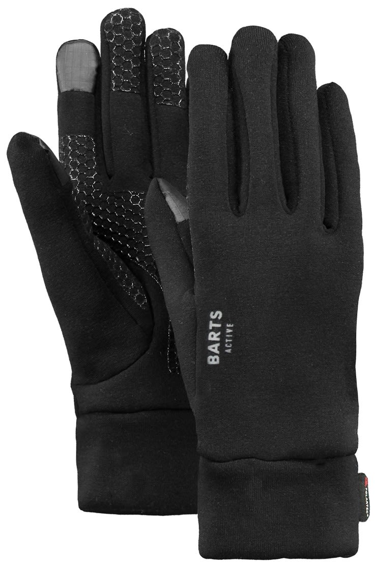 Barts Powerstretch Touch Gloves Schwarz- Fingerhandschuhe- Grsse M-L - Farbe Black