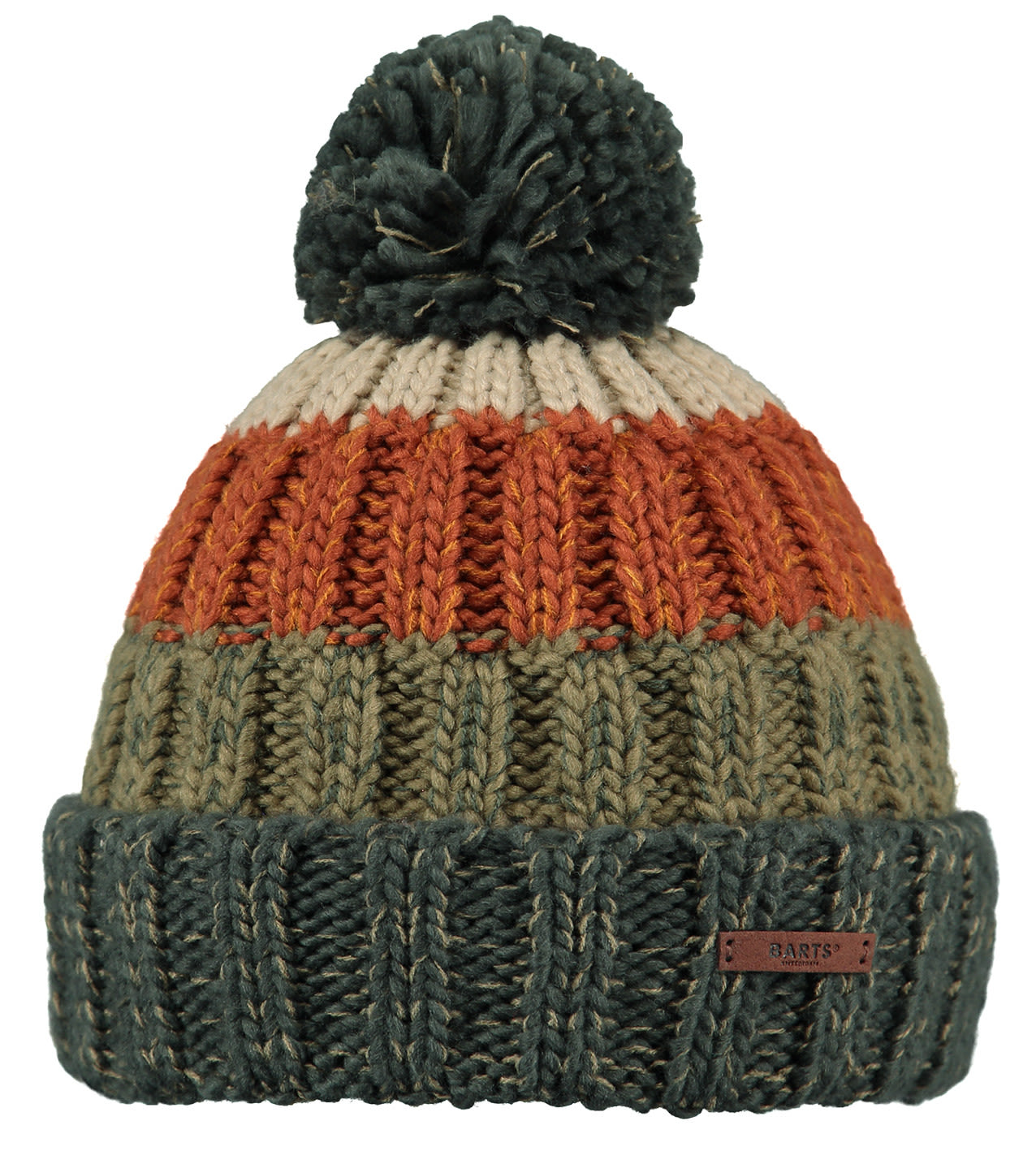 Barts Wilhelm Beanie Colorblock - Grn- Male Kopfbedeckungen- Grsse One Size - Farbe Army