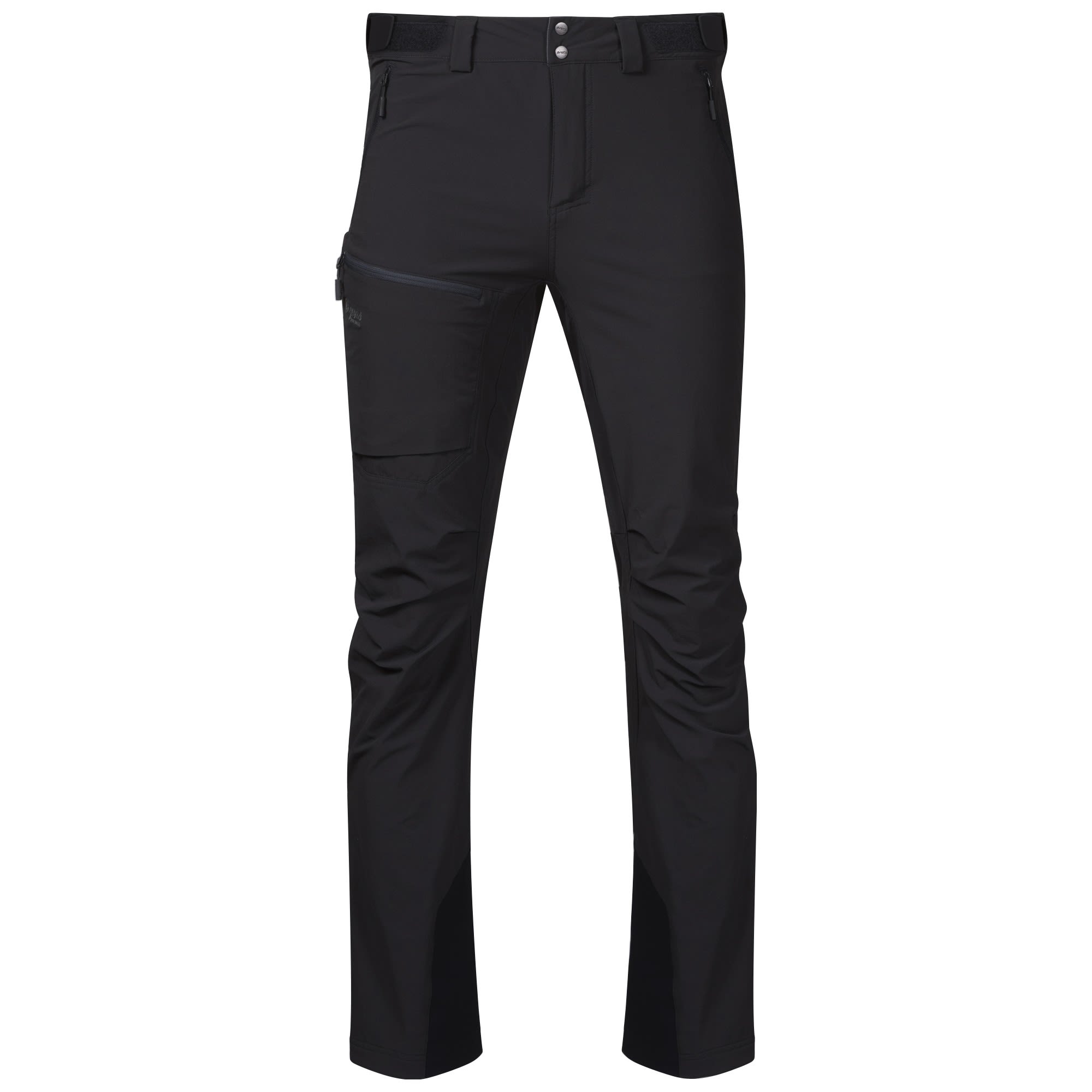 Bergans Breheimen Softshell Pants Schwarz- Male Softshellhosen- Grsse XS - Short - Farbe Black - Solid Charcoal
