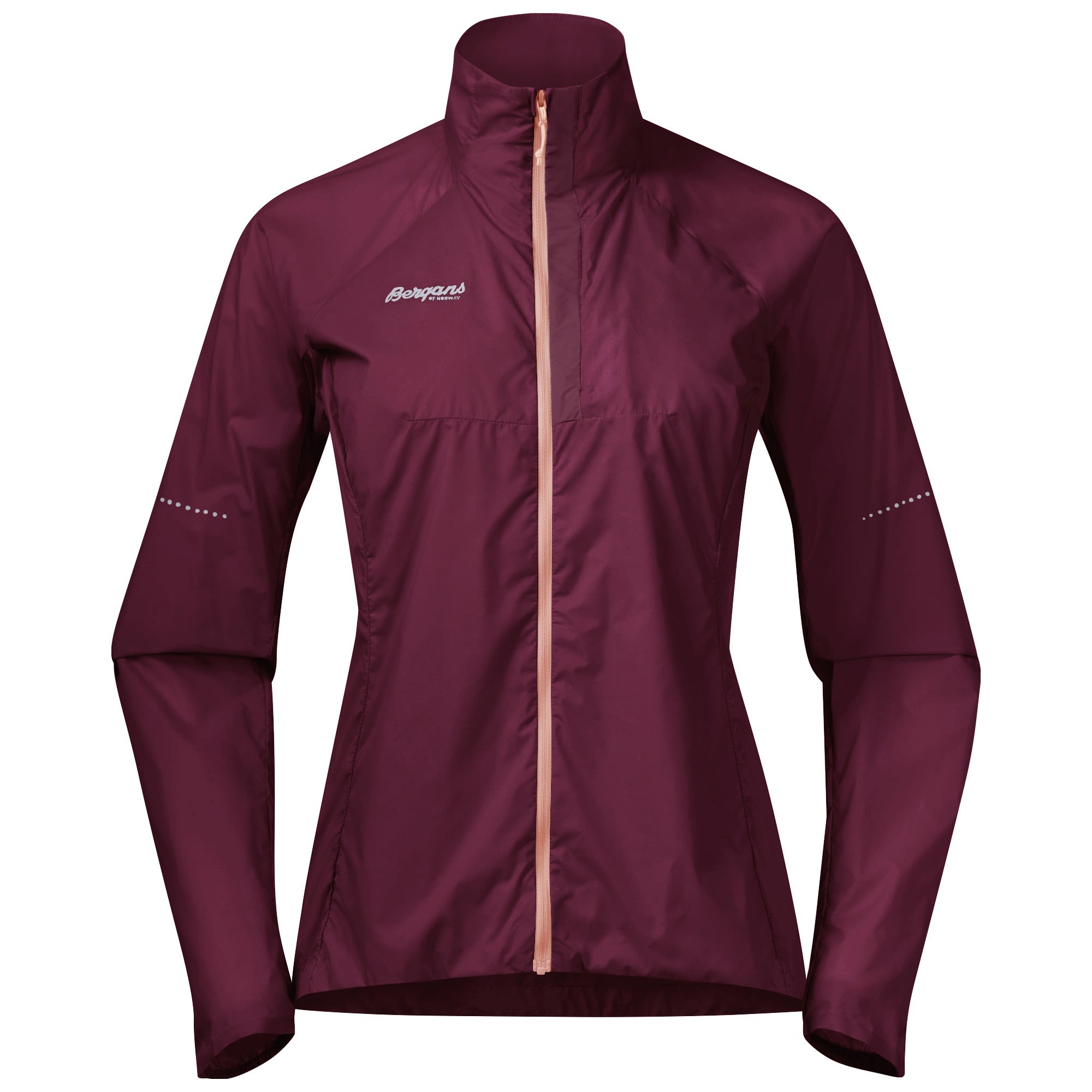 Bergans Floyen Jacket Lila- Female Ponchos und Capes- Grsse XS - Farbe Beet Red - Peach Pink