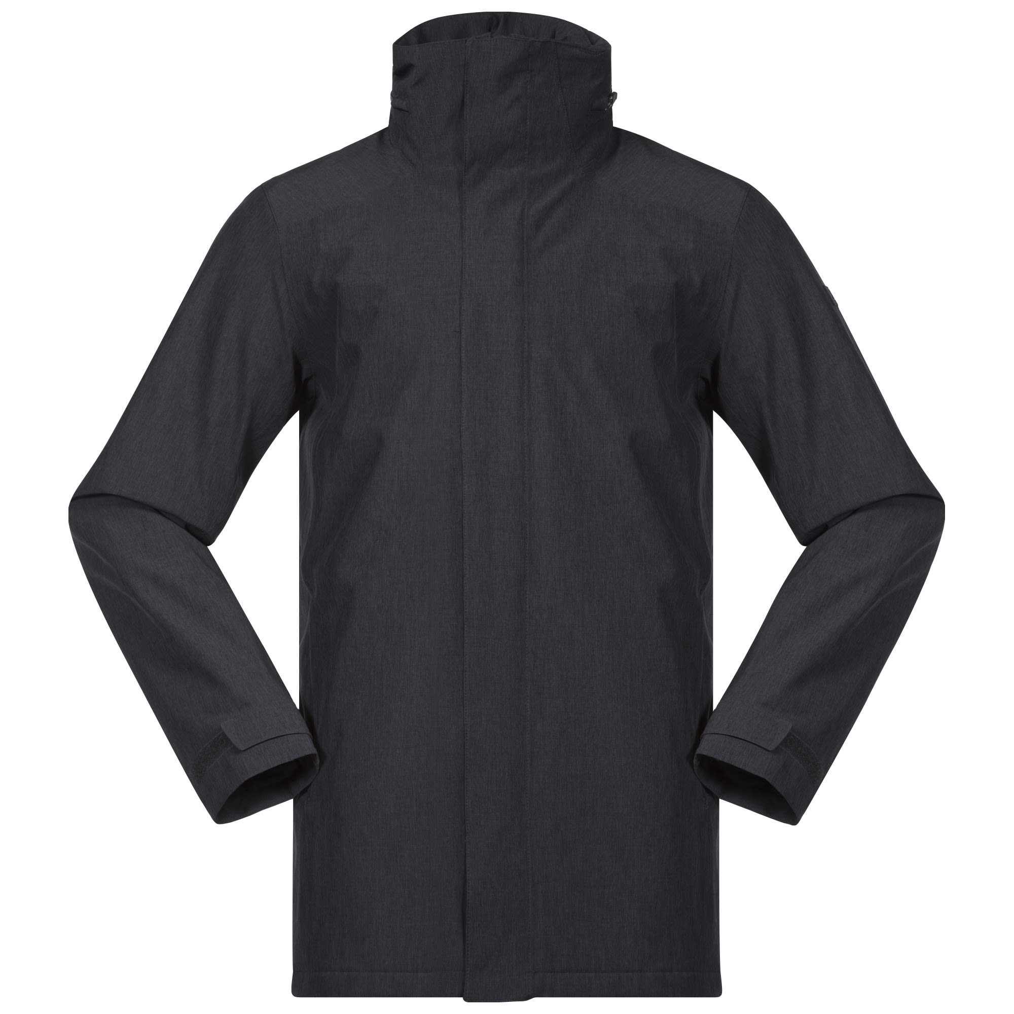 Bergans Oslo 2L Insulated Jacket Grau- Male PrimaLoft(R) Isolationsjacken- Grsse S - Farbe Solid Charcoal Melange