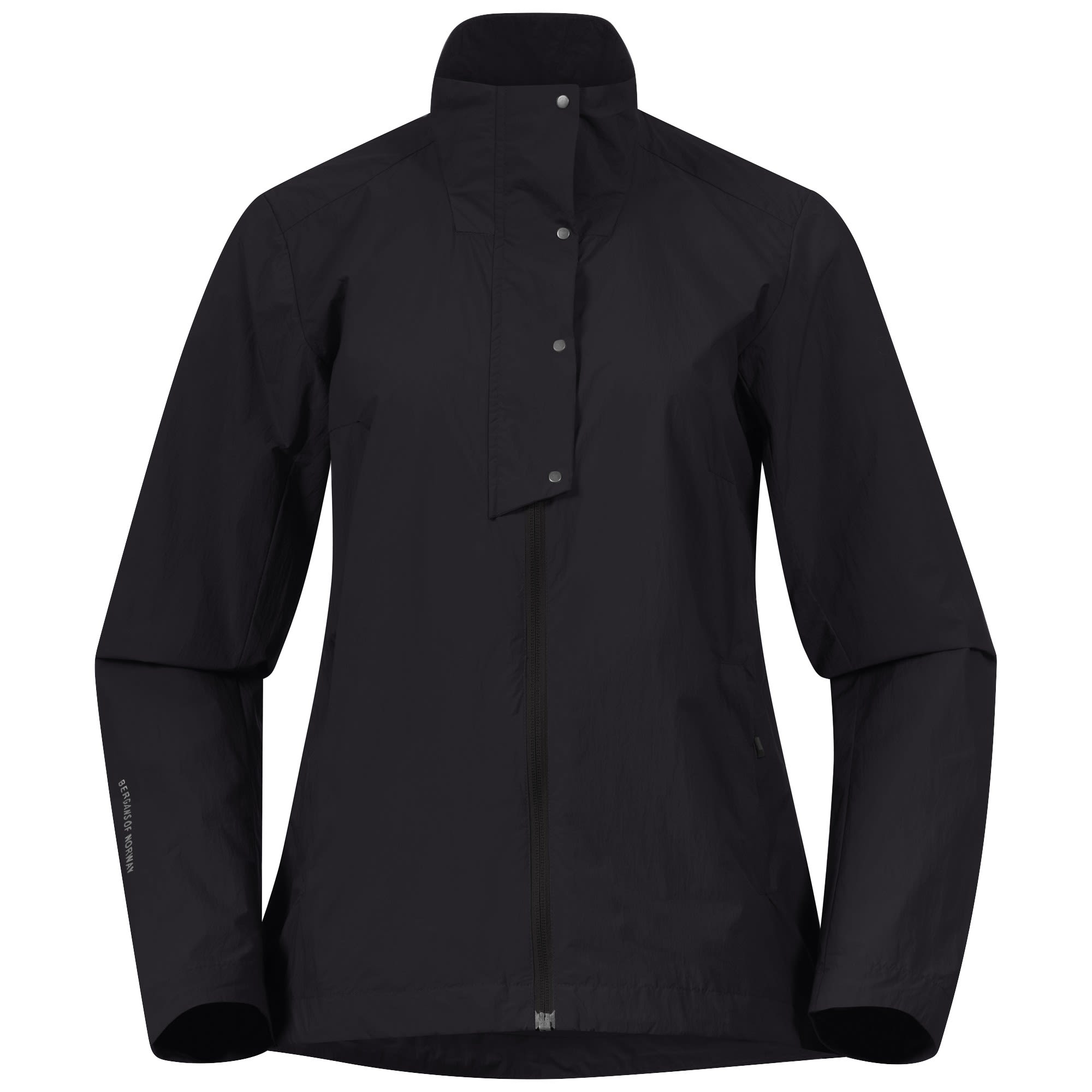 Bergans Oslo Urban Commute Windbreaker Jacket Schwarz- Female Jacken- Grsse XS - Farbe Black