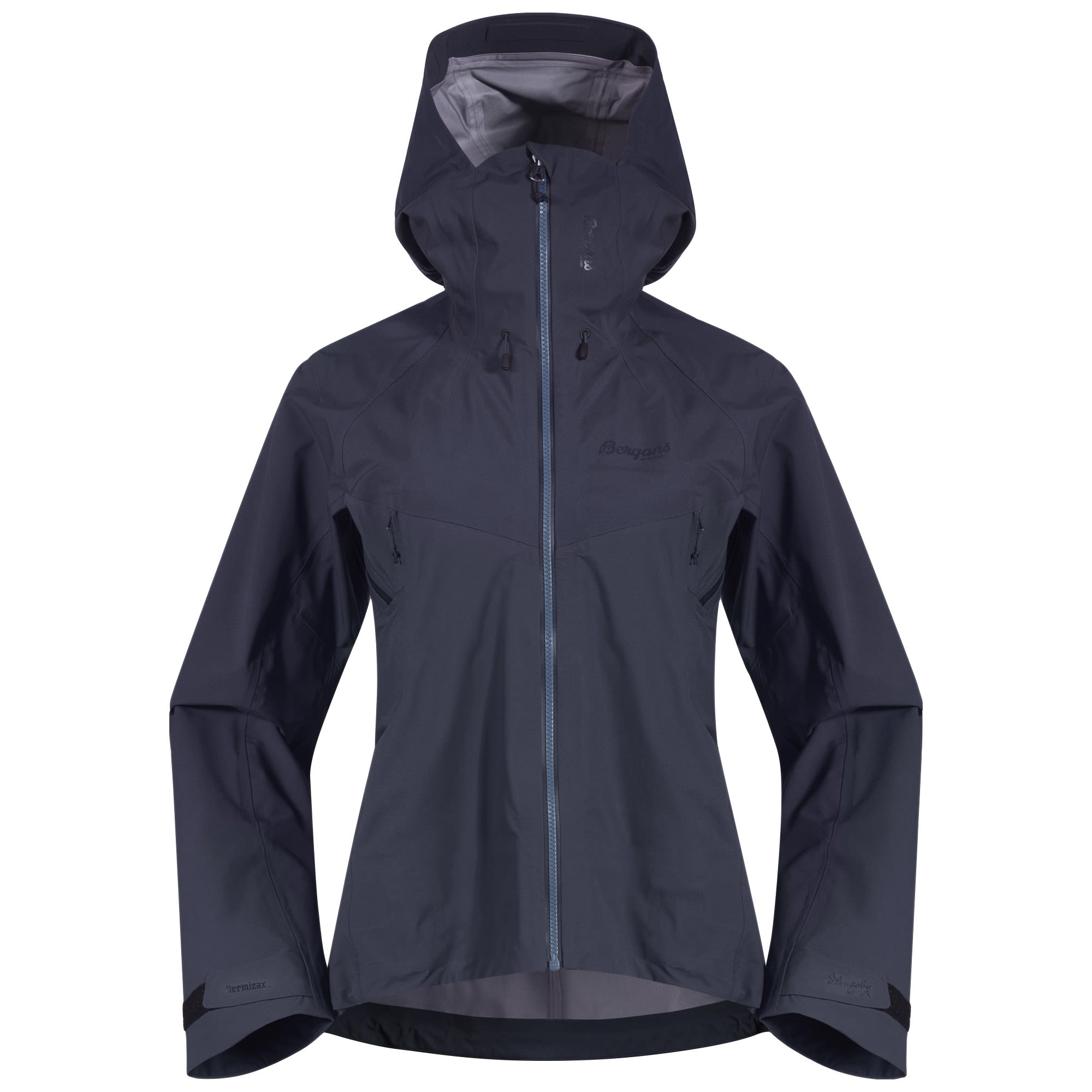 Bergans Slingsby 3L Jacket Blau- Female Dermizax- Ponchos und Capes- Grsse XS - Farbe Fogblue - Dark Navy