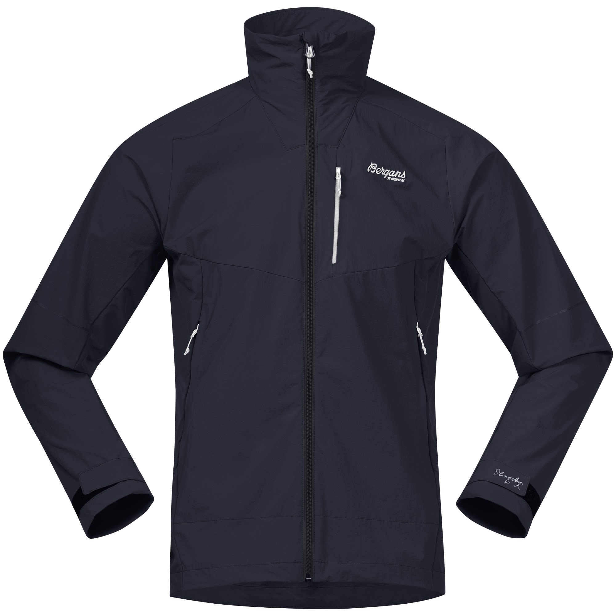 Bergans Slingsby LT Softshell Jacket Blau- Male Jacken- Grsse S - Farbe Dark Navy - White