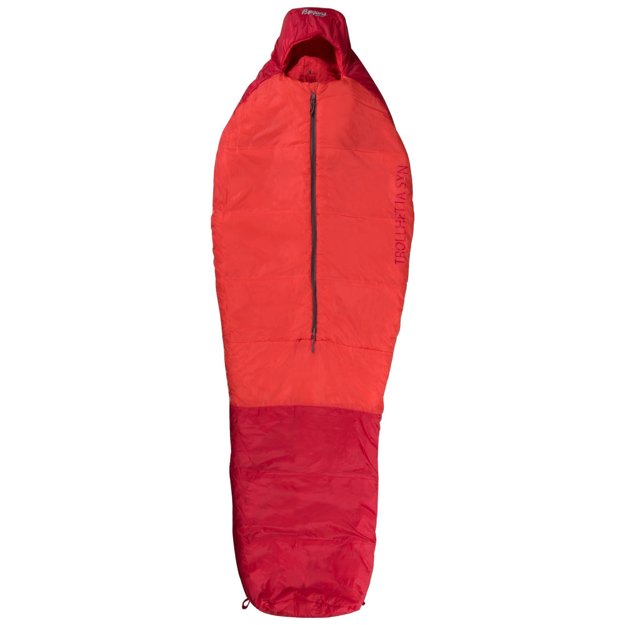 Bergans Trollhetta Synthetic 1000 Rot- Schlafscke- Grsse 230 cm - Farbe Fire Red - Red