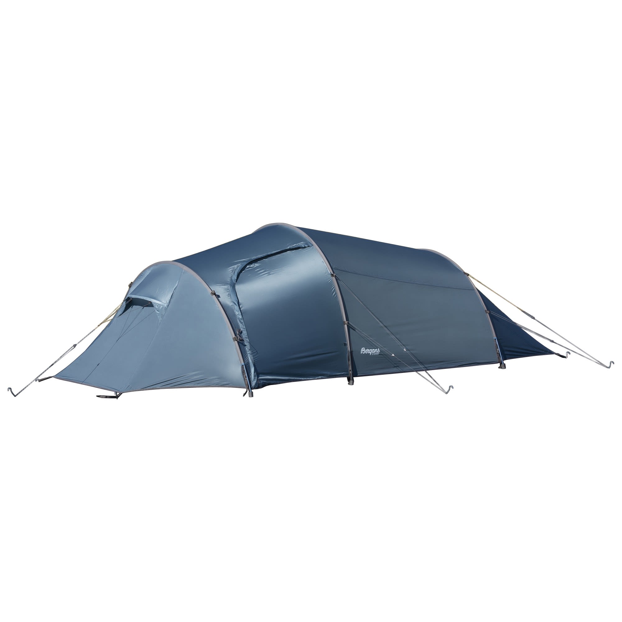 Bergans Trollhetta Tunnel 3-Persons Tent Blau- Tunnelzelte- Grsse 3 Personen - Farbe Light Fogblue