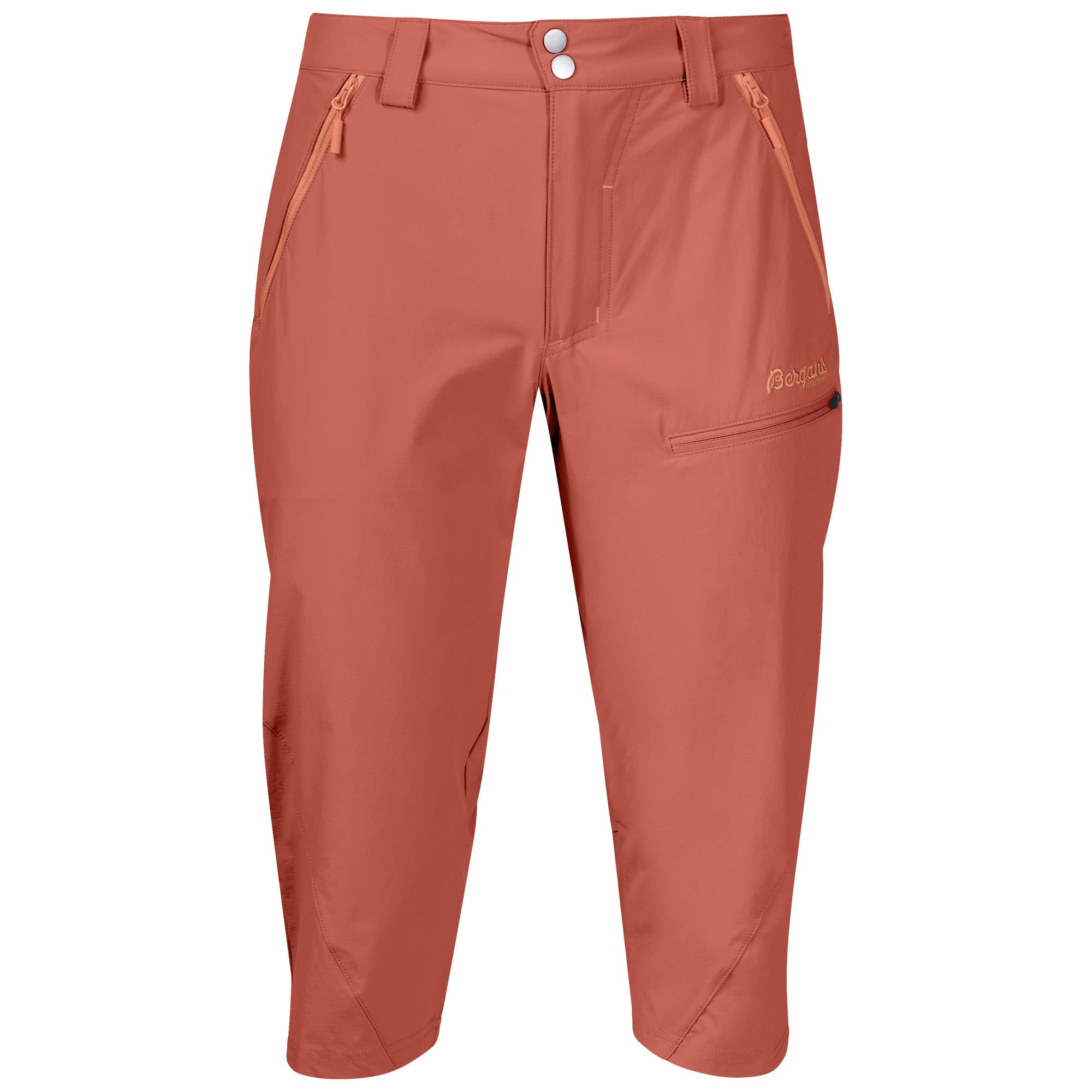 Bergans Tyin 3-4 Pants Orange- Female 3-4-Hosen- Grsse XS - Farbe Brick