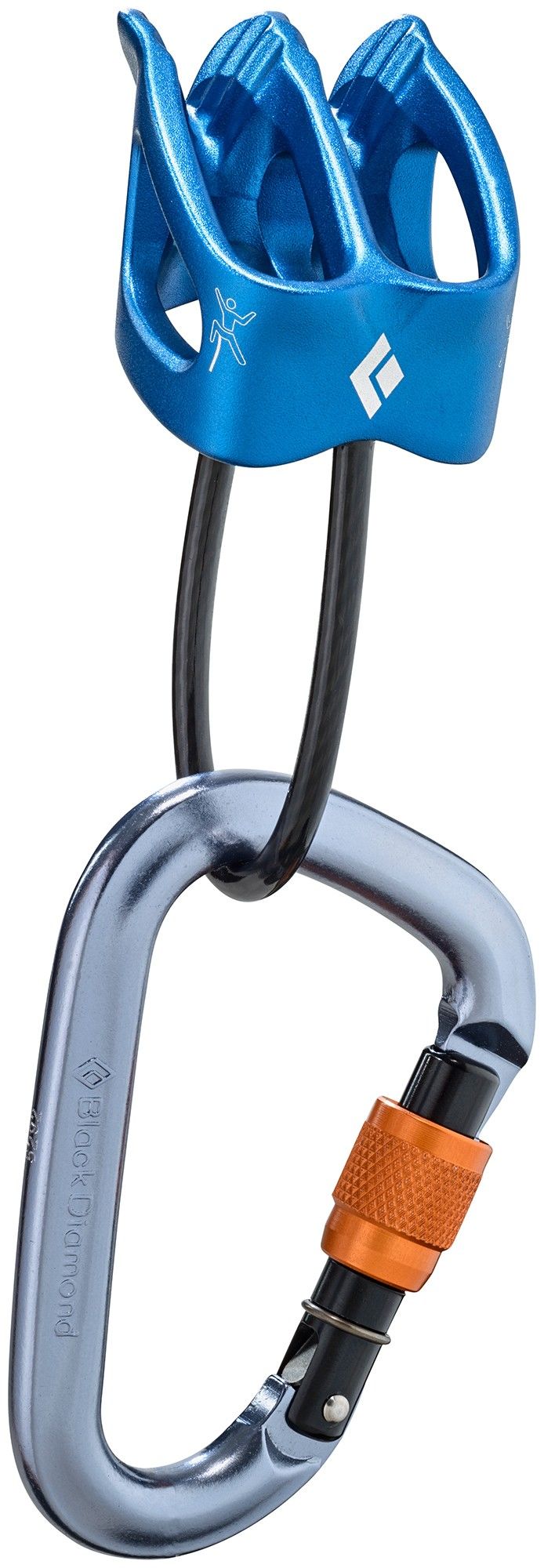 Black Diamond Big Air XP Package Blau - Grau- Sicherungs- und Abseilgerte- Grsse One Size - Farbe Blue - Silver
