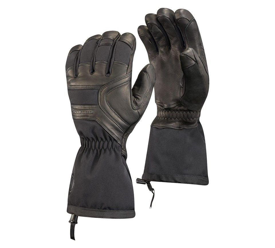 Black Diamond Crew Glove Schwarz- Gore-Tex(R) Fingerhandschuhe- Grsse XS - Farbe Black