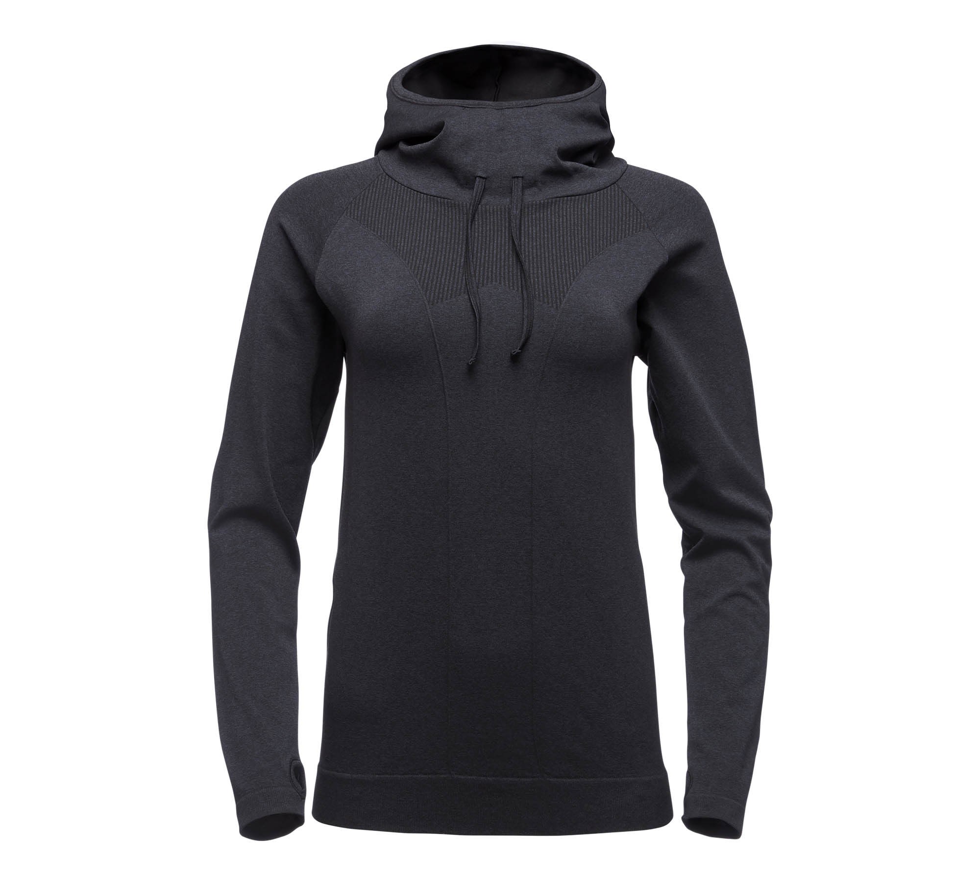 Black Diamond Crux Hoody Schwarz- Female Sweaters und Hoodies- Grsse S - Farbe Carbon