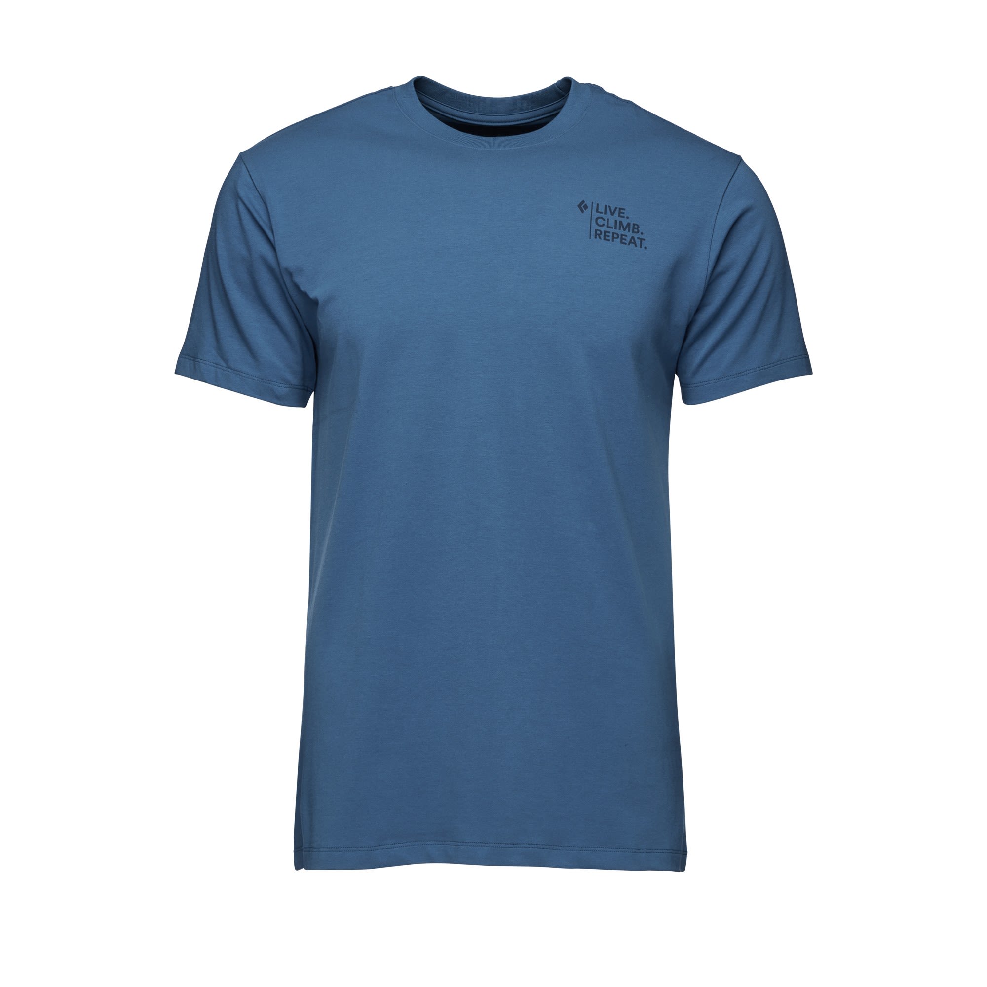 Black Diamond Desert TO Mountain Tee Blau- Male Kurzarm-Shirts- Grsse S - Farbe Astral Blue