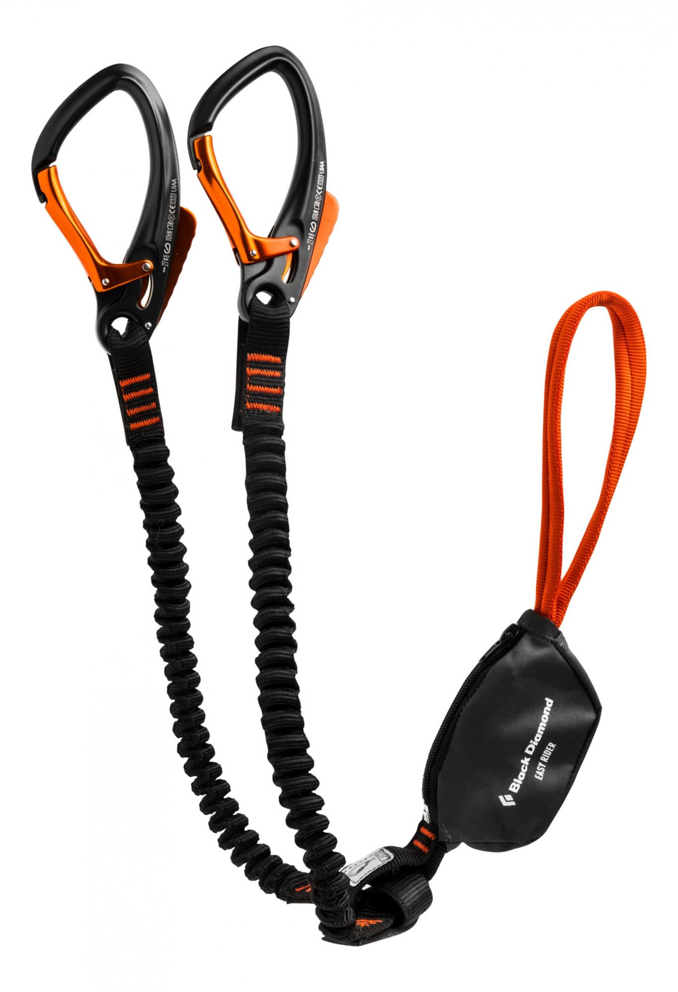 Black Diamond Easy Rider Via Ferrata Set Grau- Klettersteigsets und -ausrstung- Grsse One Size - Farbe Dark Slate