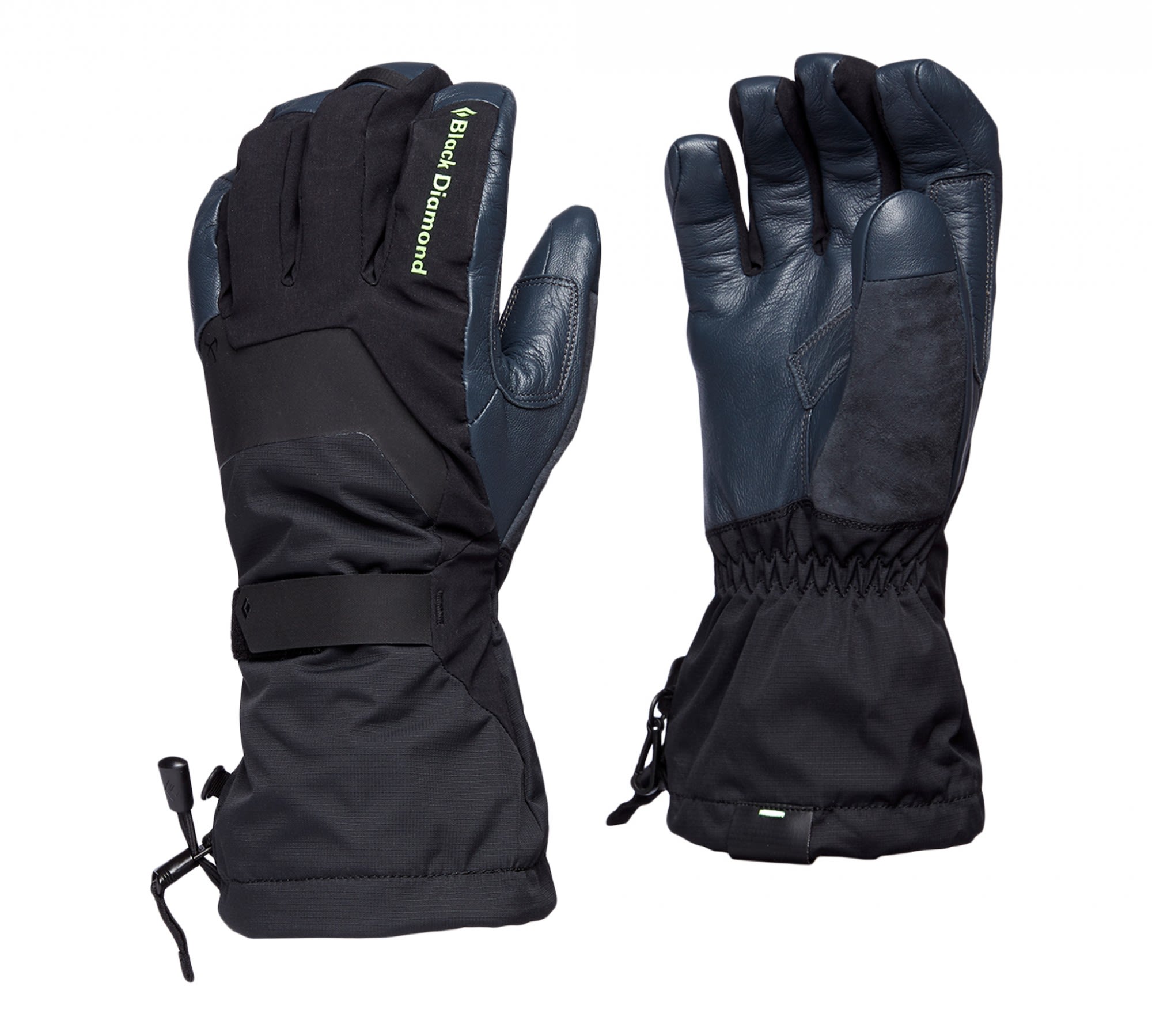 Black Diamond Enforcer Glove Blau - Schwarz- Gore-Tex(R) Fingerhandschuhe- Grsse XS - Farbe Black
