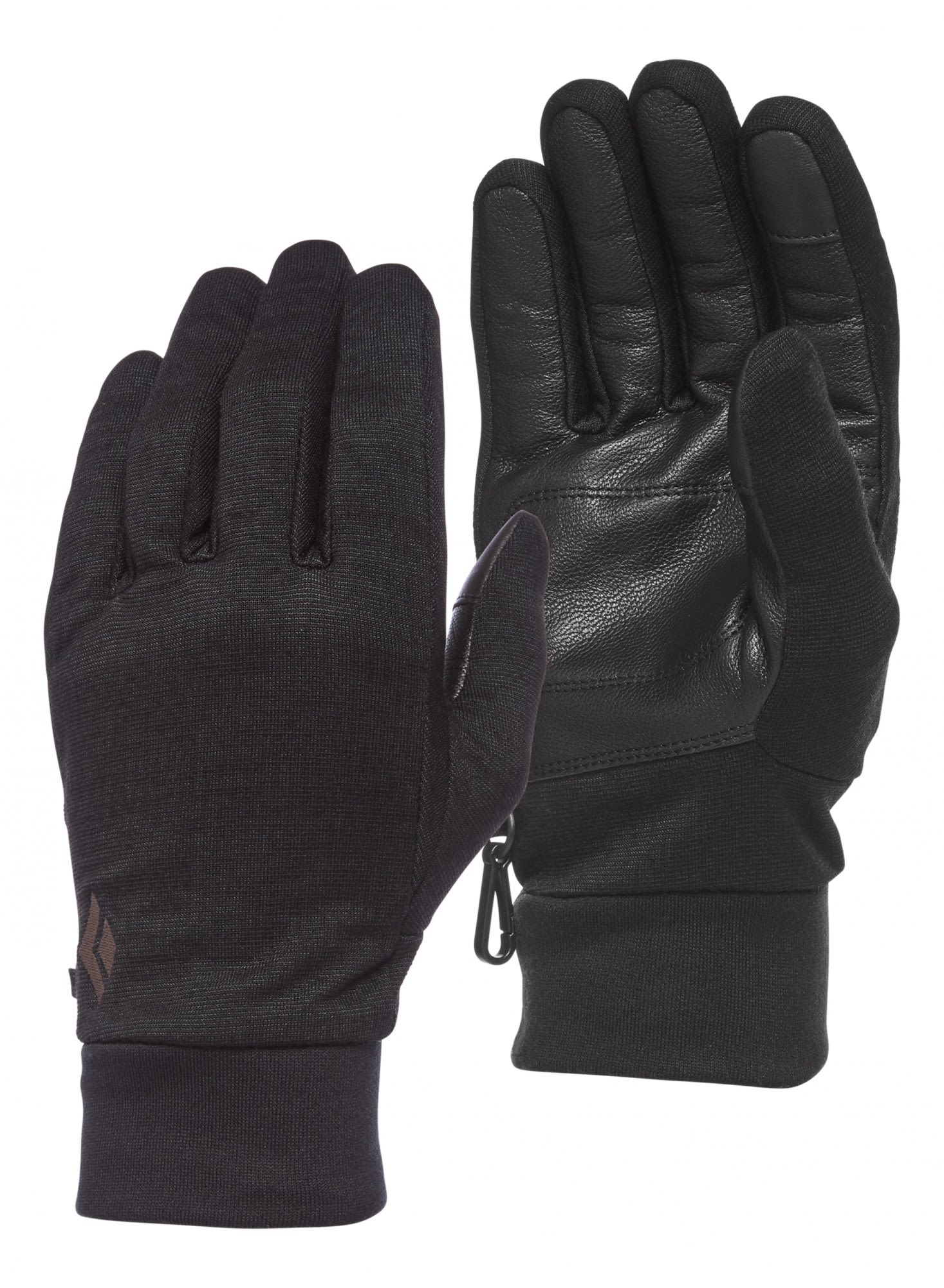 Black Diamond Heavyweight Wooltech Glove Schwarz- Merino Fingerhandschuhe- Grsse S - Farbe Anthracite
