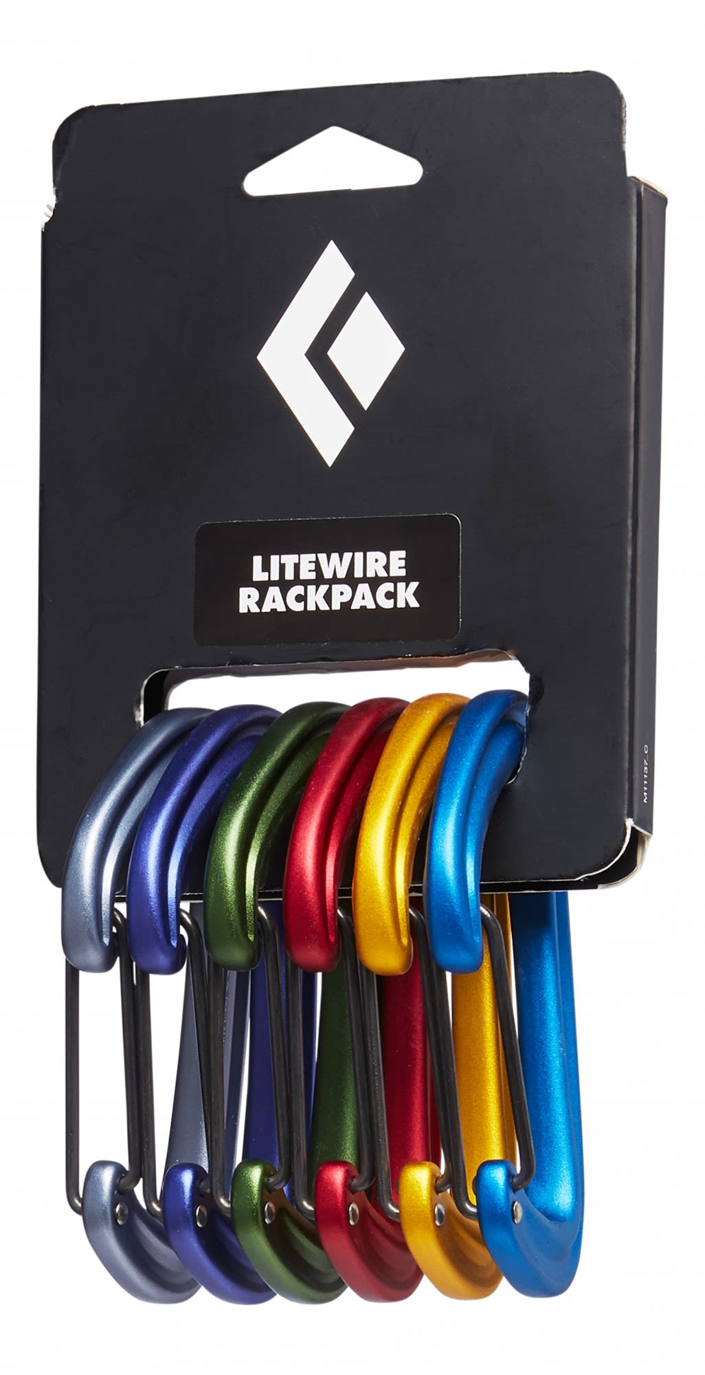 Black Diamond Litewire Rackpack Bunt- Einzelkarabiner- Grsse One Size - Farbe Multicolor