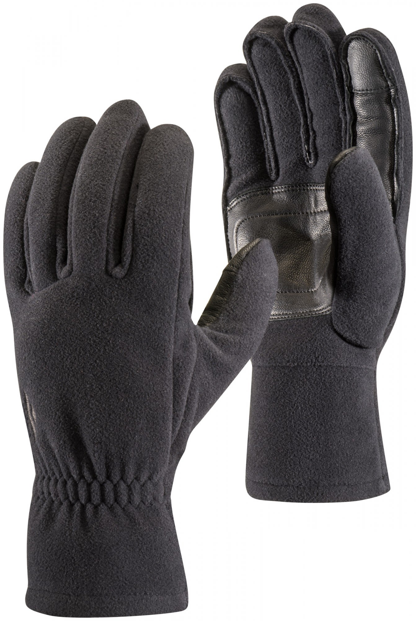 Black Diamond Midweight Windbloc Fleece Glove Schwarz- Polartec(R) Fingerhandschuhe- Grsse XL - Farbe Black