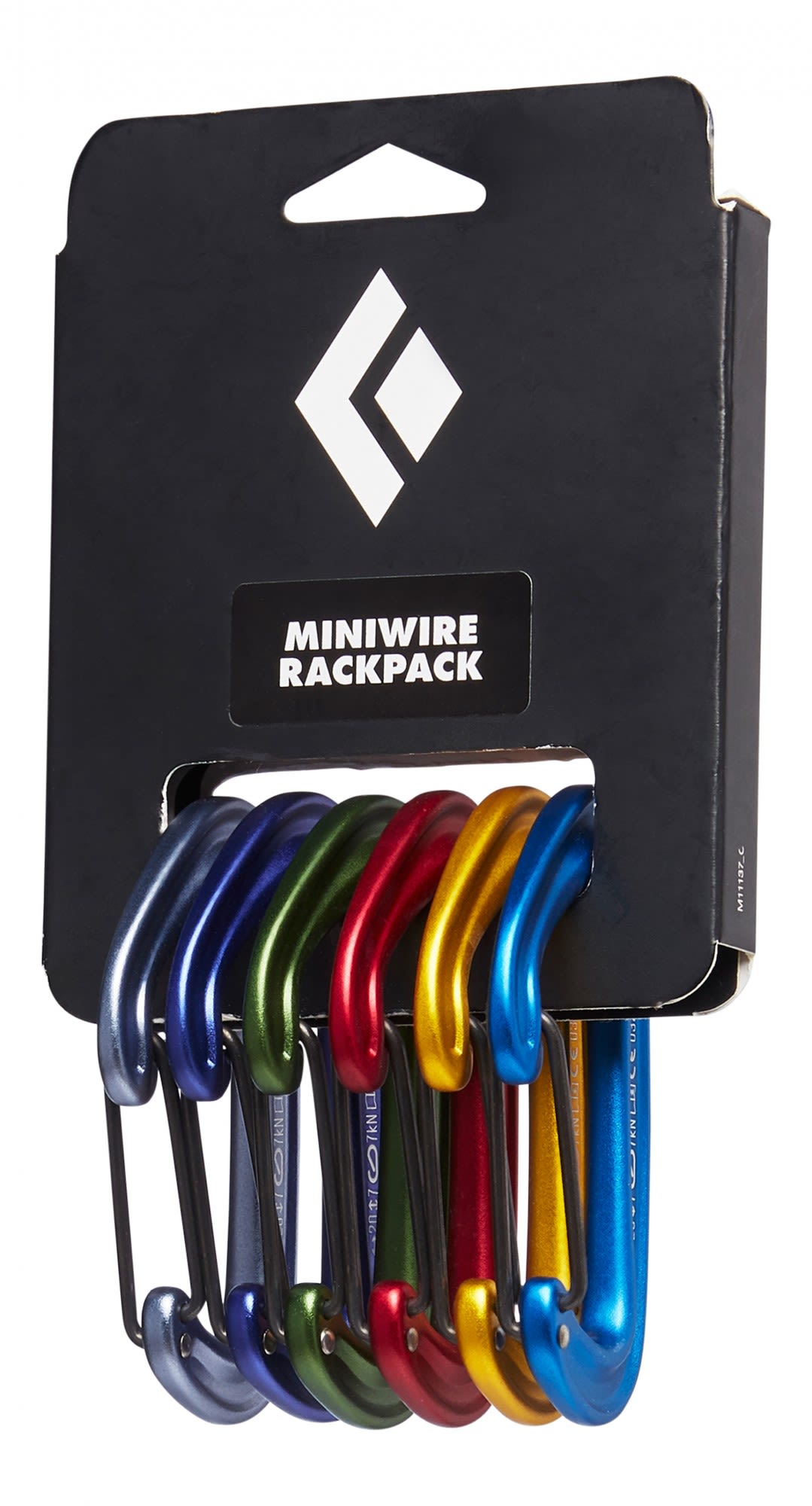 Black Diamond Miniwire Rackpack Bunt- Einzelkarabiner- Grsse One Size - Farbe Multicolor